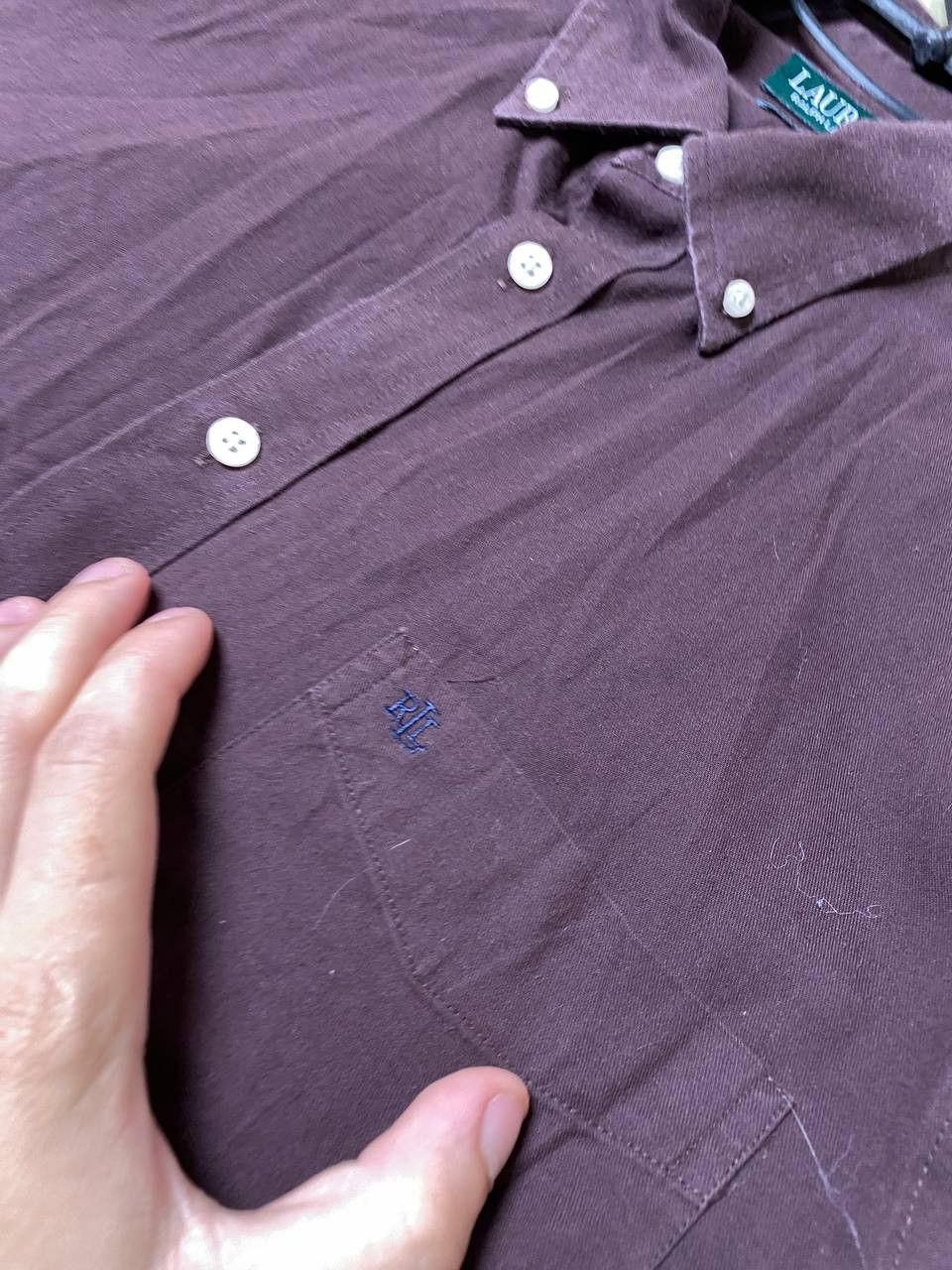 Polo Ralph Lauren × Vintage 🎠Men’s Vintage Shirt Button Up Polo Ralph Lauren Size US XXL / EU 58 / 5 - 11 Thumbnail