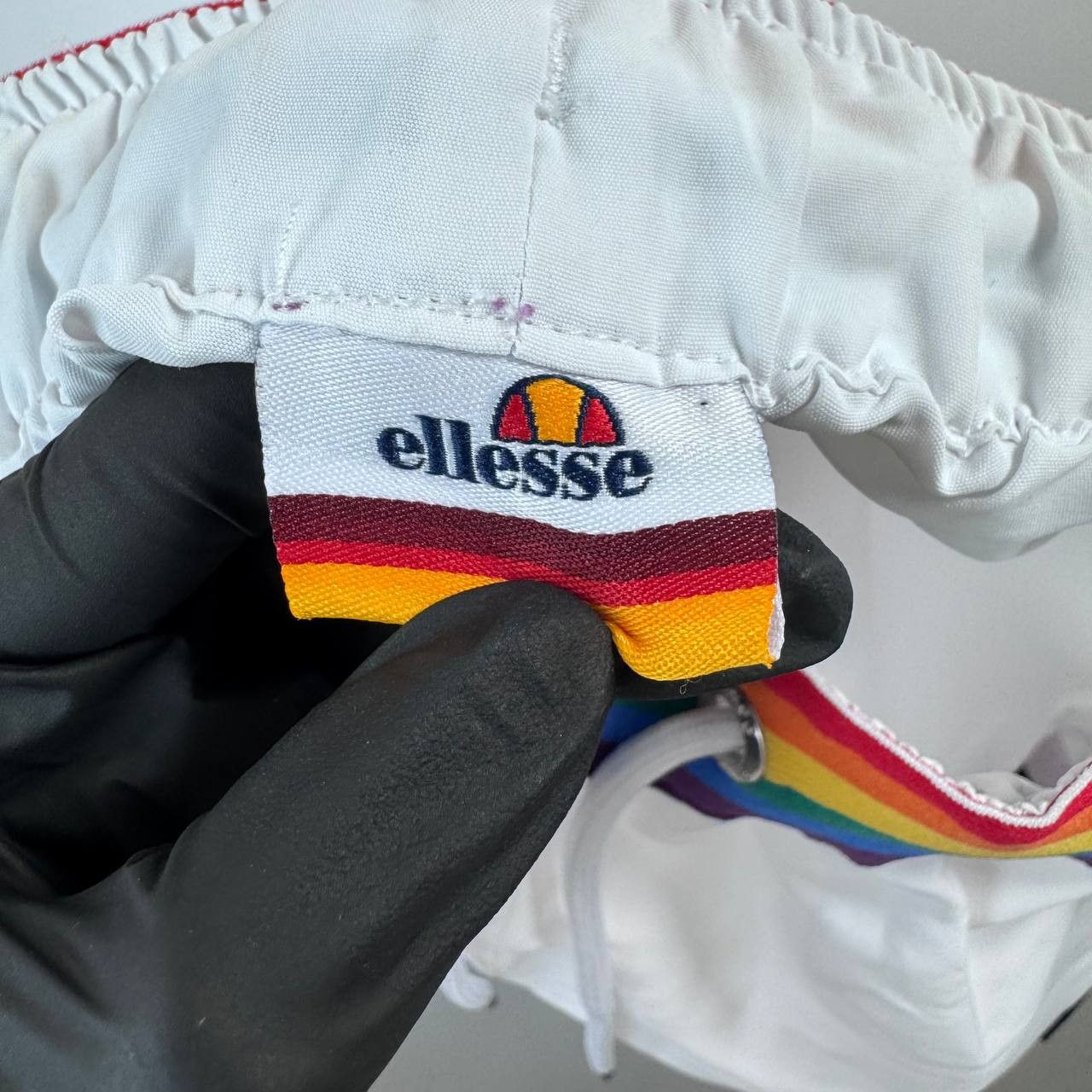 Ellesse Ellesse Rainbow Swim Shorts Pride White Beach Women Size M Size 32" / US 10 / IT 46 - 4 Thumbnail