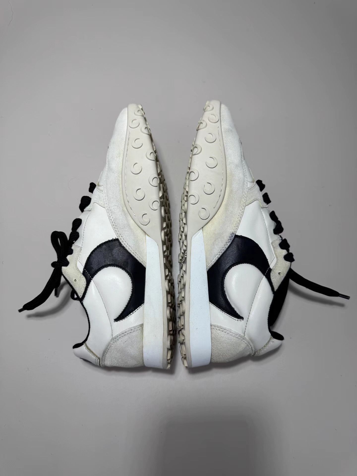 Marine Serre MARINE SERRE Black & White Moon Sneakers Size US 8 / EU 41 - 5 Thumbnail