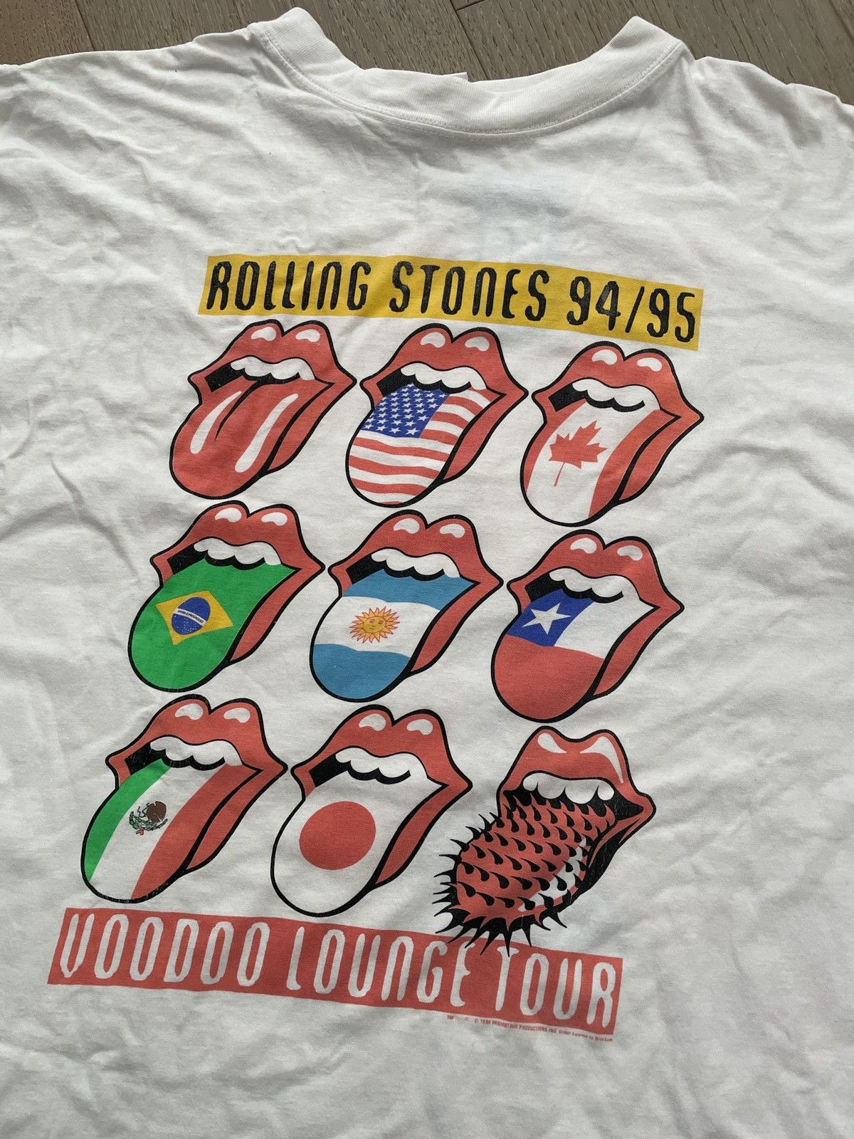 Band Tees × Vintage The Rolling Stones Voodoo Lounge Tour 1994 Shirt Size US L / EU 52-54 / 3 - 2 Thumbnail