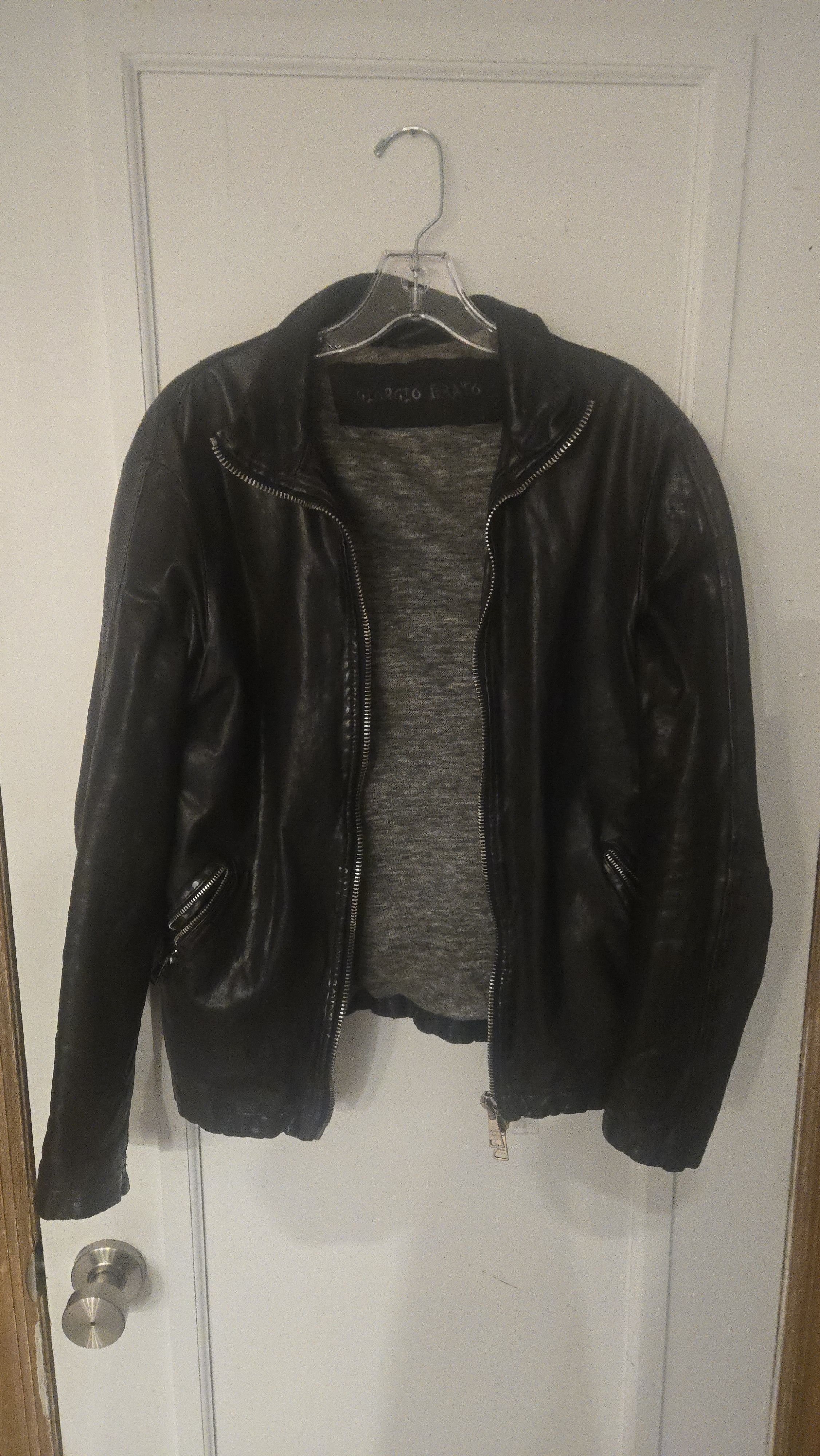 Giorgio Brato Giorgio Brato - leather jacket Size US S / EU 44-46 / 1 - 2 Thumbnail