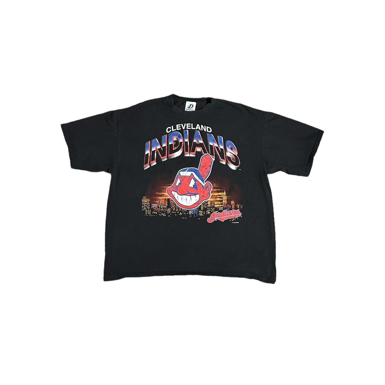 Designer 1998 Cleveland Indians Boxy Shirt Size US XL / EU 56 / 4 - 1 Thumbnail