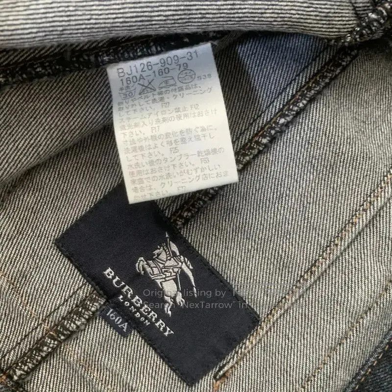 Burberry Burberry M Size Blue Cotton Jacket. Size M / US 6-8 / IT 42-44 - 8 Thumbnail