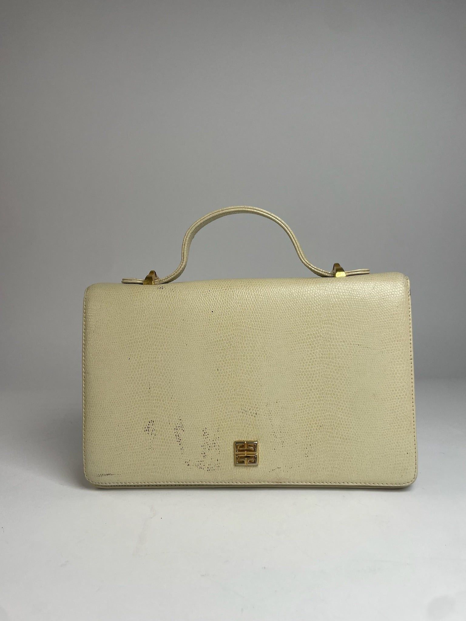 Givenchy Vintage Handbag Cream Size ONE SIZE - 1 Thumbnail
