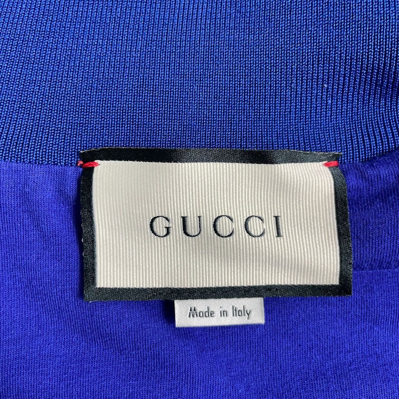 Gucci Gucci Fleece red and blue stitching embroidered label jacke Size US M / EU 48-50 / 2 - 3 Thumbnail