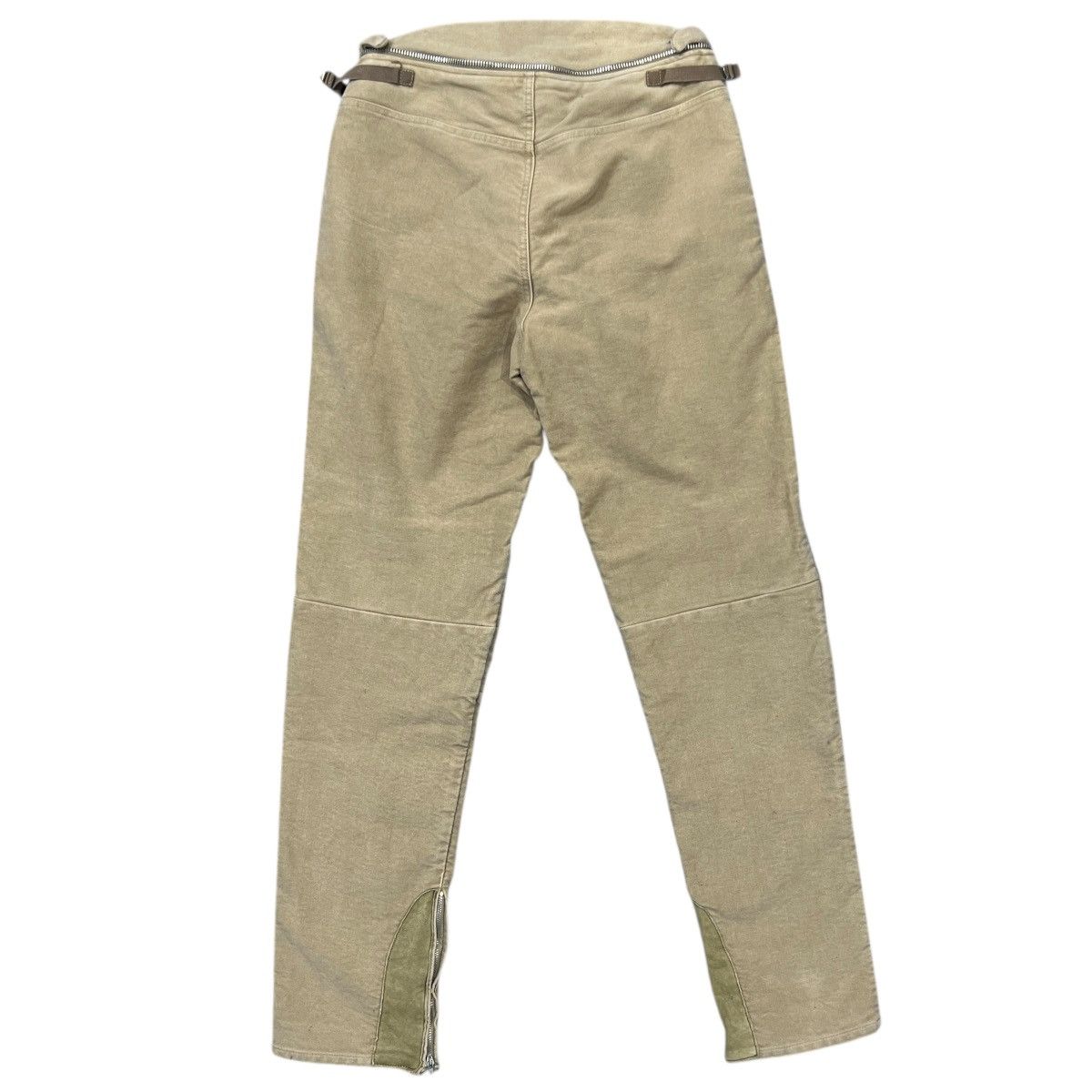 Helmut Lang HELMUT LANG 1999AW Vintage Moleskin Astro Biker Pants Size US 44 / EU 60 - 14 Thumbnail