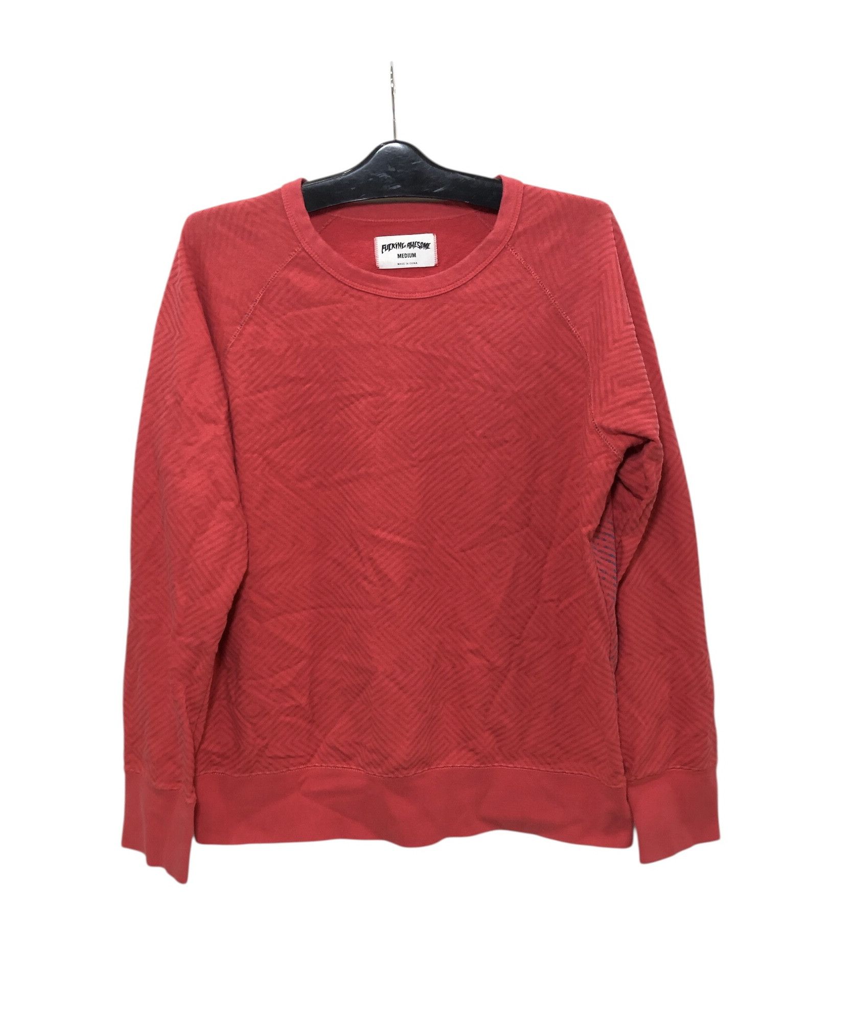 Fucking Awesome Fucking Awesome Rare Archive Red Patterned Sweatshirt - M Size US M / EU 48-50 / 2 - 1 Thumbnail