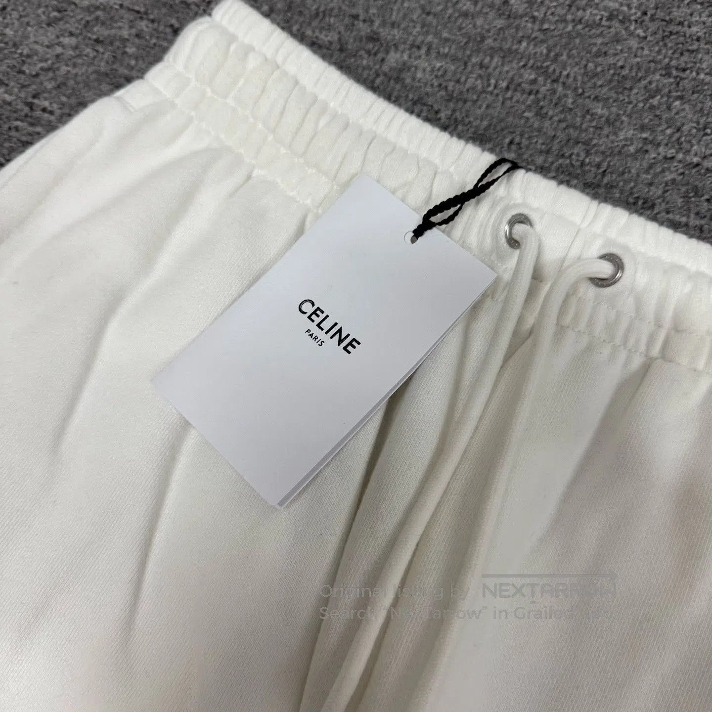 Celine CELINE SIZE S Letter embroidered logo; drawstring fastened Size US 28 / EU 44 - 4 Thumbnail