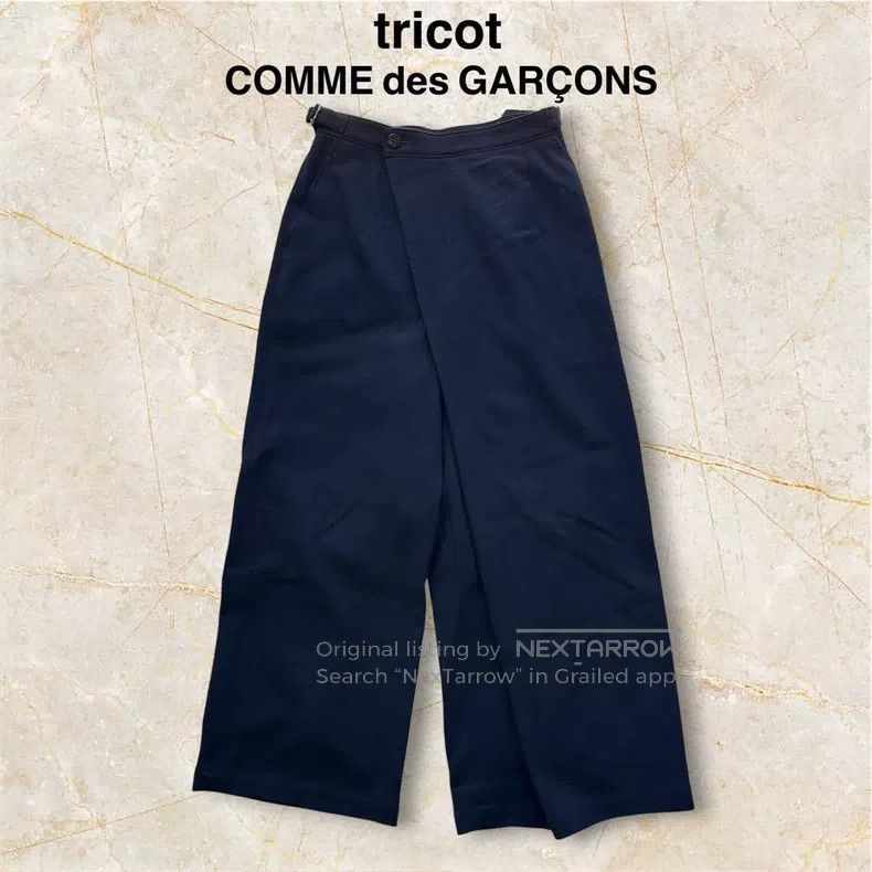 Comme des Garcons Comme des Garcons size M Wool Wide Leg Pants Size 24" / US 00 / IT 34 - 1 Thumbnail