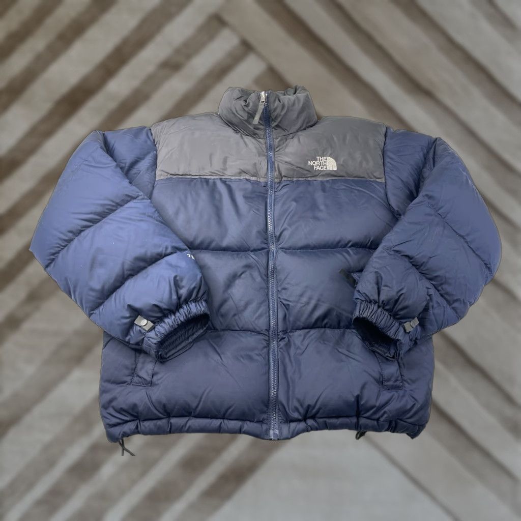 The North Face VINTAGE The North Face Nuptse Jacket Puffer 700 Down Navy Size Large Navy Blue Puffer Jacket Men Mens Size US S / EU 44-46 / 1 - 1 Thumbnail