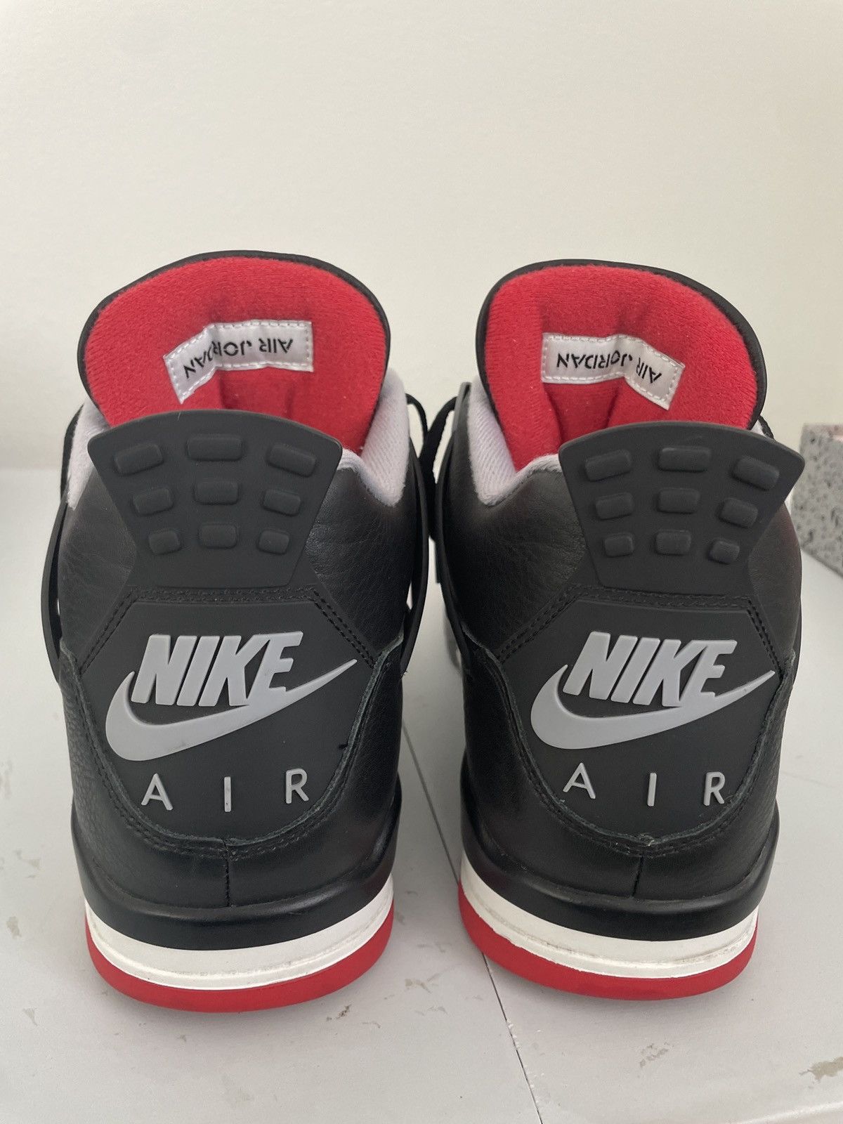 Jordan Brand Jordan 4 Retro Bred Size US 12 / EU 45 - 3 Thumbnail