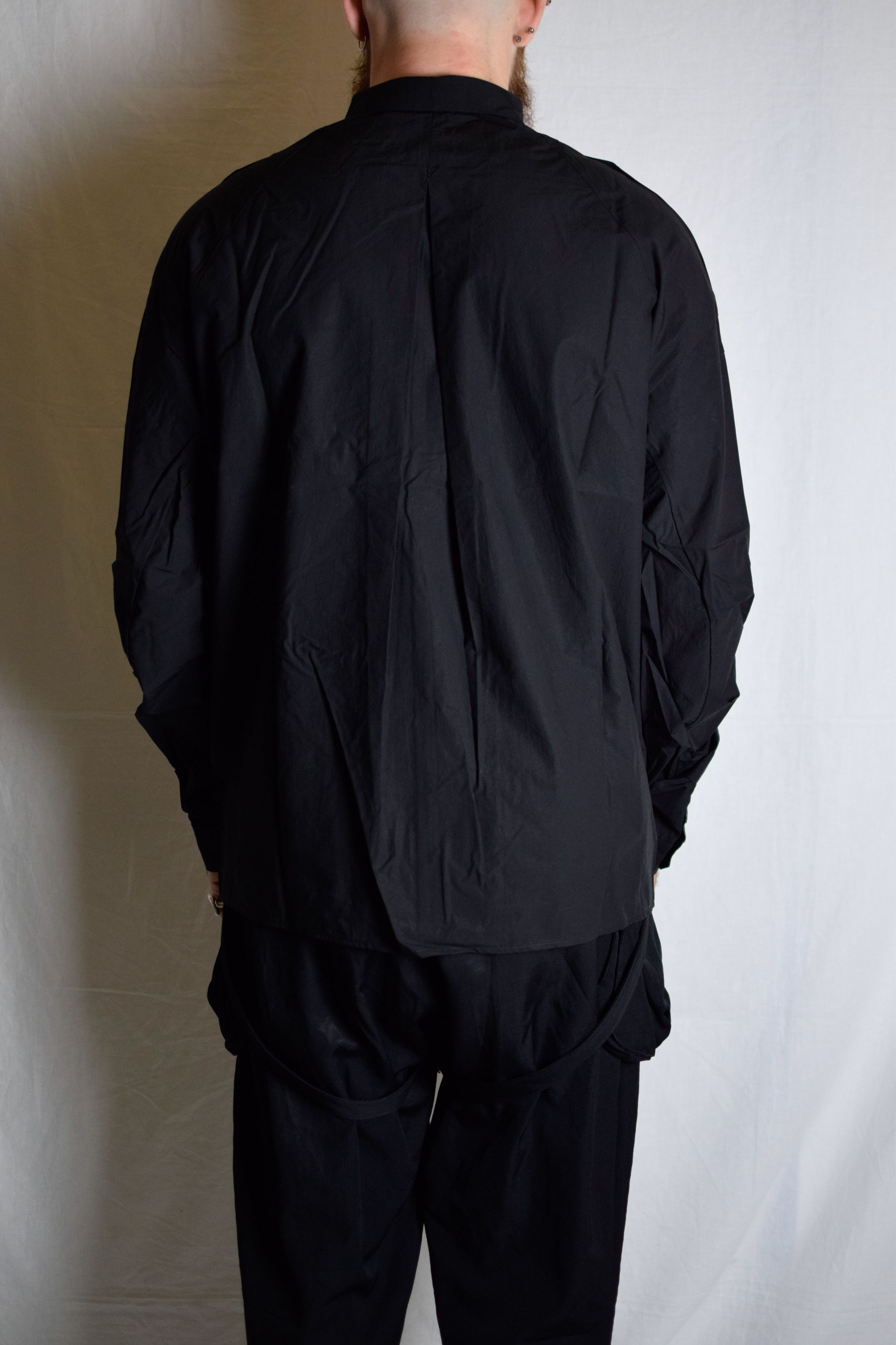 Devoa Devoa SS25 Military Black Shirt - SHC-DSLEH Size US L / EU 52-54 / 3 - 6 Thumbnail