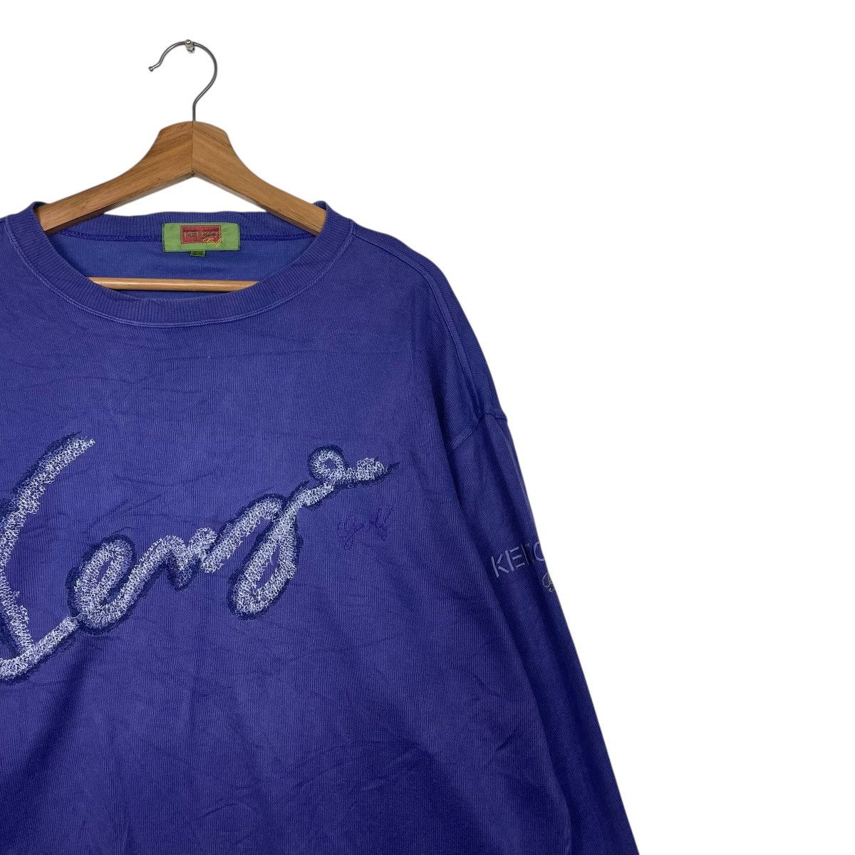 Kenzo Kenzo Big Logo Crewneck Sweatshirt Size US L / EU 52-54 / 3 - 5 Thumbnail