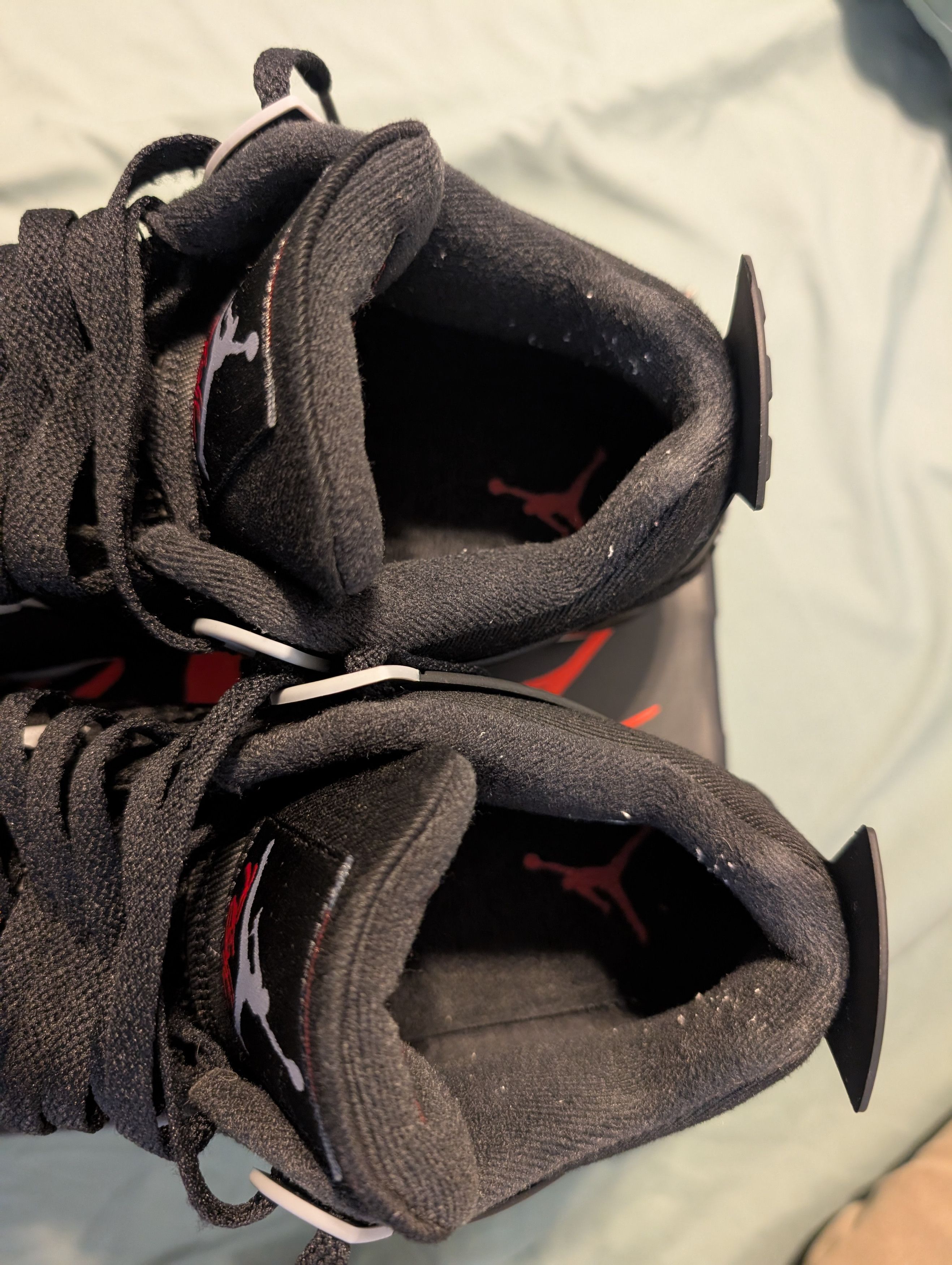 Jordan Brand Air Jordan Retro 4 SE Black Canvas Size US 9.5 / EU 42-43 - 7 Thumbnail