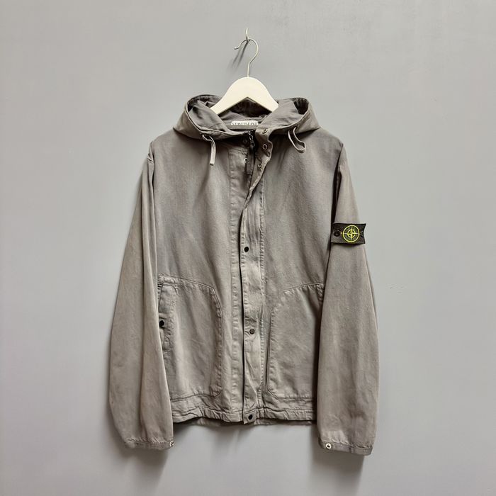 Stone Island Vintage 90s Stone Island Hoodie Zipper Jacket | Grailed