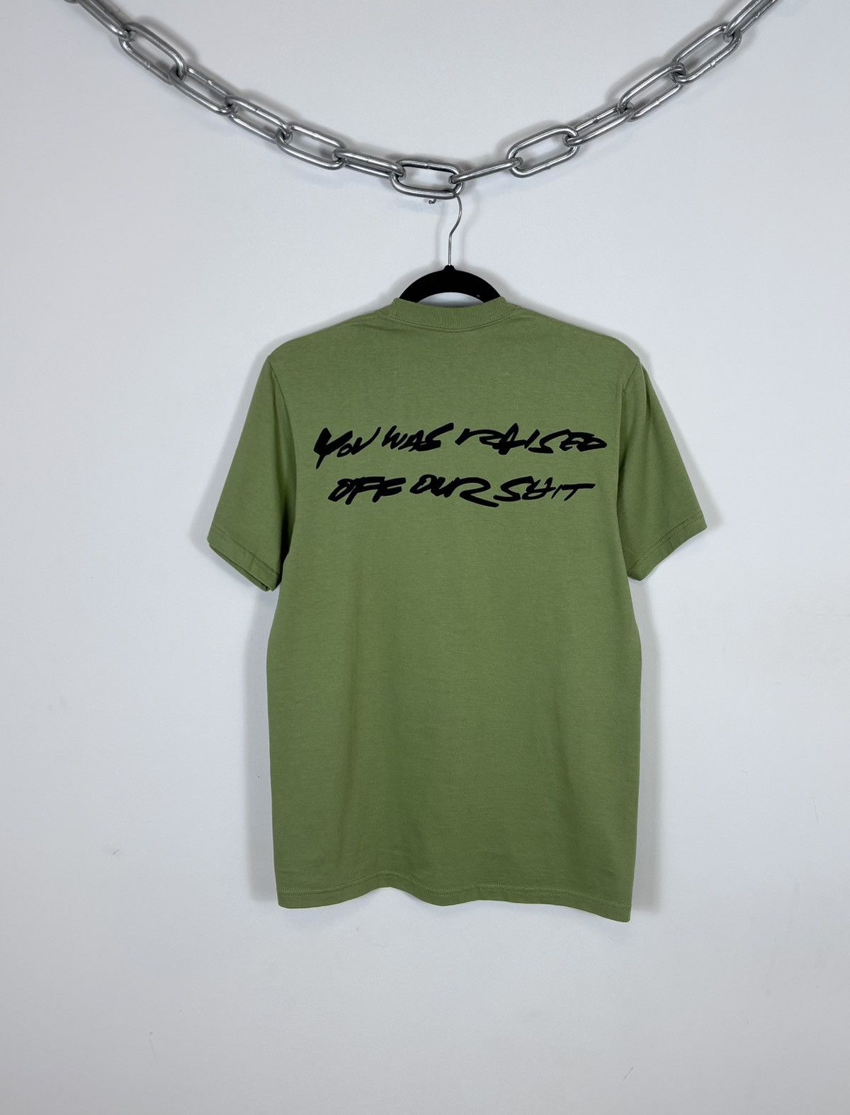 Supreme Supreme Futura Box Logo Moss Green Men’s T-Shirt Tee Size US S / EU 44-46 / 1 - 2 Thumbnail