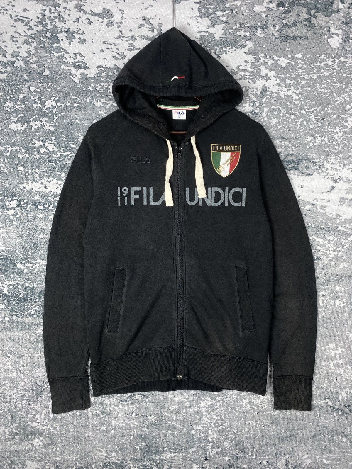 Fila × Vintage Vintage Fila Zip Up Hoodies Size US M / EU 48-50 / 2 - 1 Thumbnail