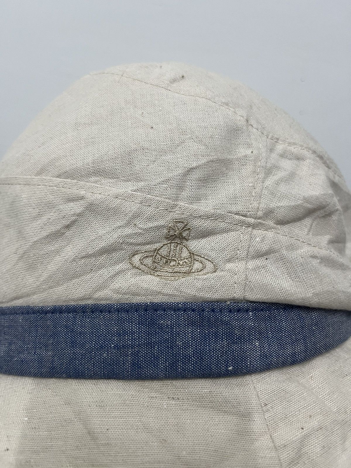 Vivienne Westwood Vivienne Westwood Orb Embroidery Bucket Hat Size S M Size ONE SIZE - 5 Thumbnail