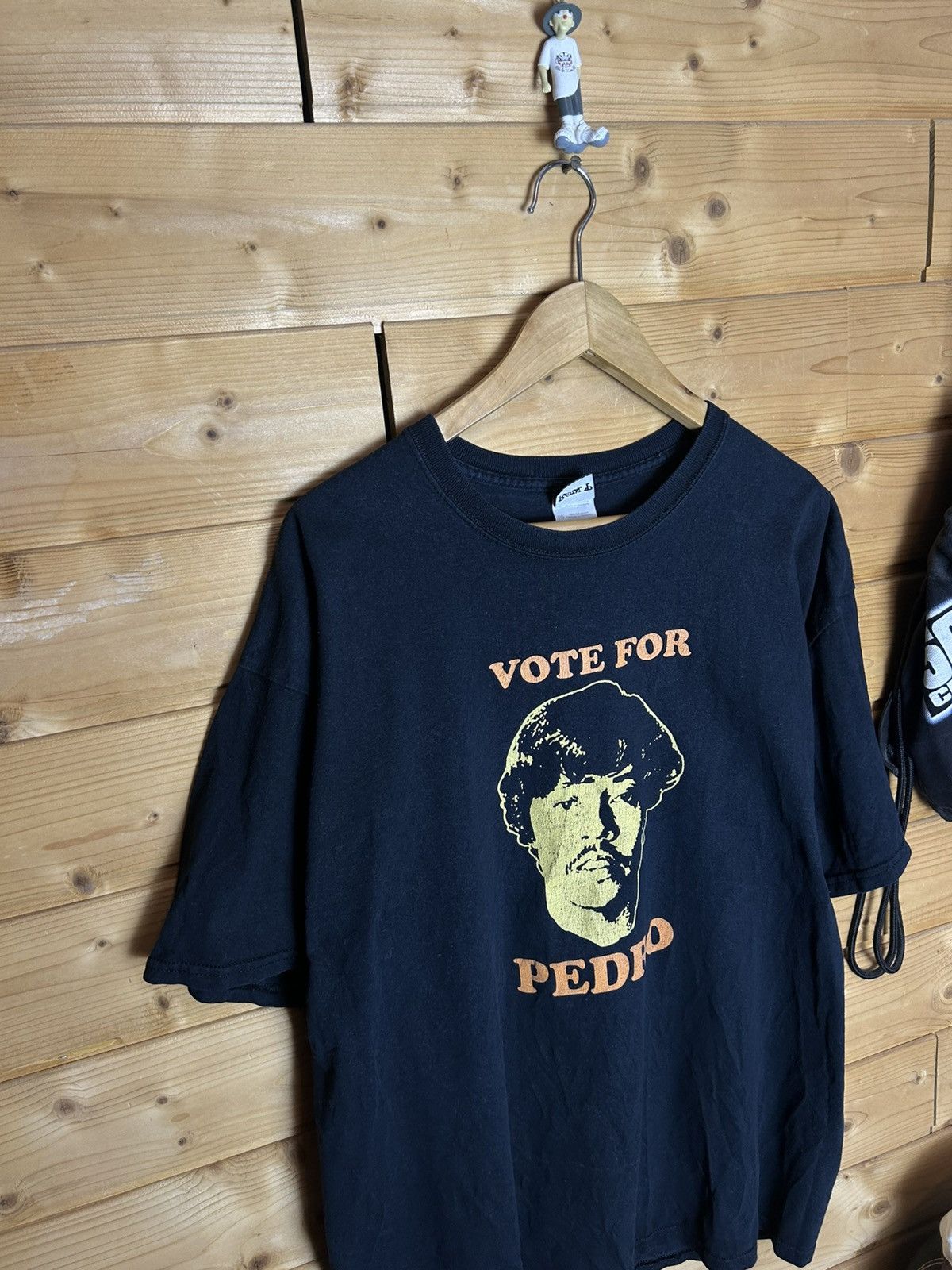 Vintage Vintage vote for Pedro t shirt Size US XL / EU 56 / 4 - 2 Thumbnail