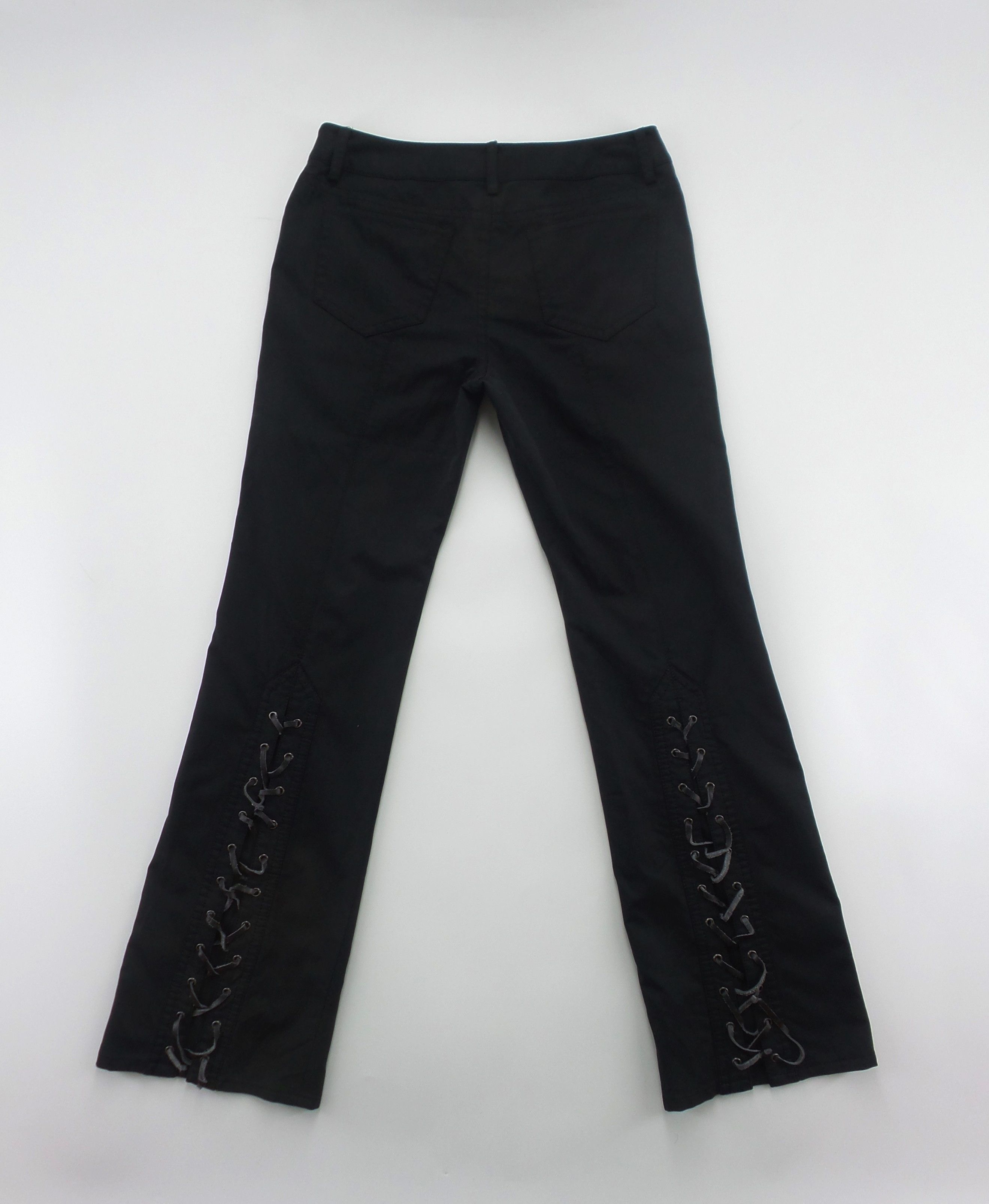 Designer × Japanese Brand × Le Grande Bleu (L.G.B.) Novespazio by Noboru Yamafuji Braided Flare Pants W28xL37.5 Size US 28 / EU 44 - 7 Thumbnail