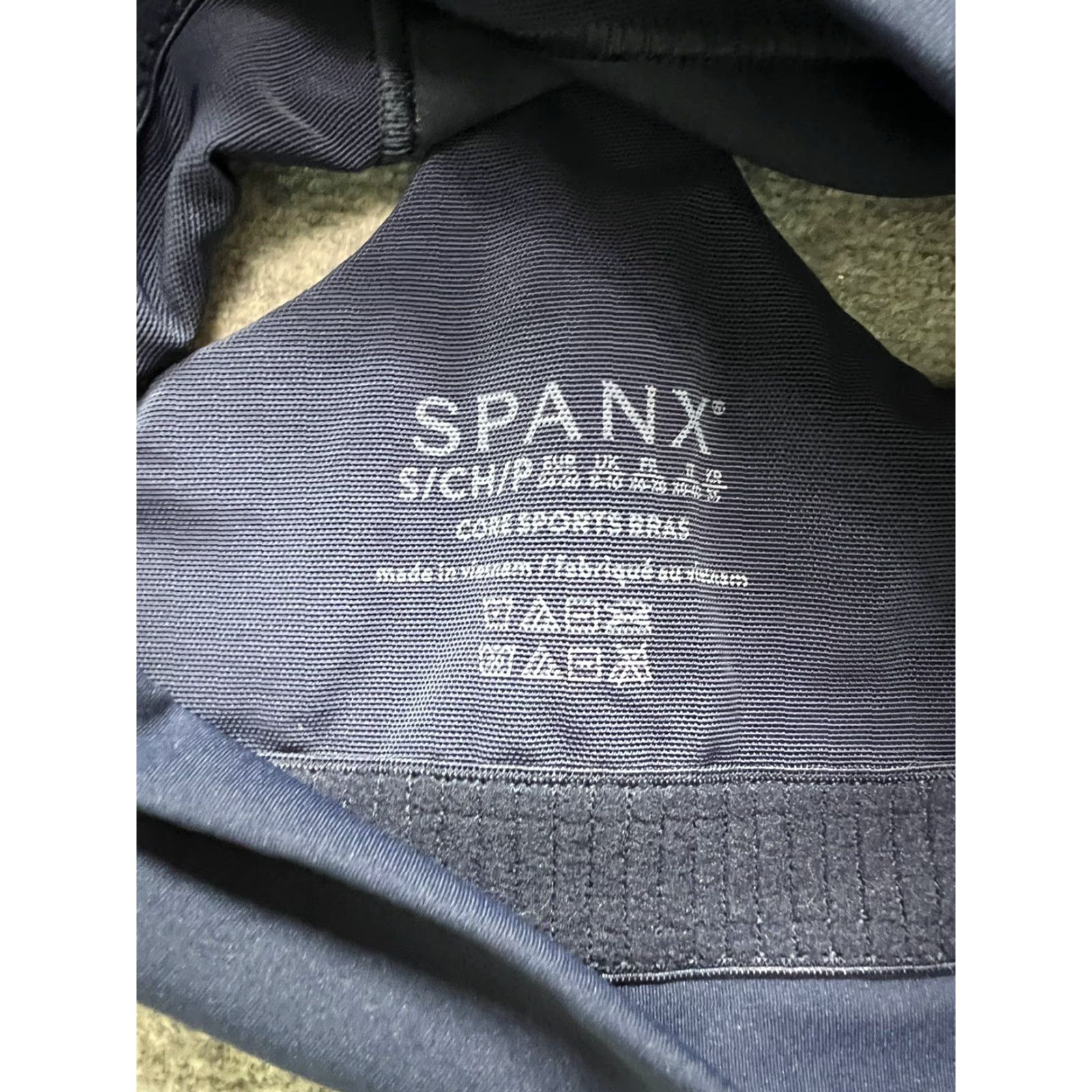 Spanx Spanx Sports Bra Womens S Green Athletic Workout Shirt Size ONE SIZE - 5 Thumbnail