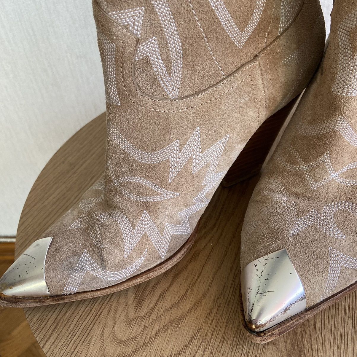 Cowboy Equipment 📌 Crazy Lola Cruz Y2K Cowboy Boots Size US 8 / IT 38 - 7 Thumbnail
