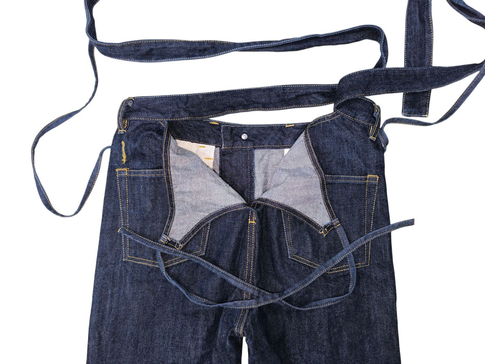 Facetasm Facetasm Belt Blue Denim Pants Size US 30 / EU 46 - 9 Thumbnail