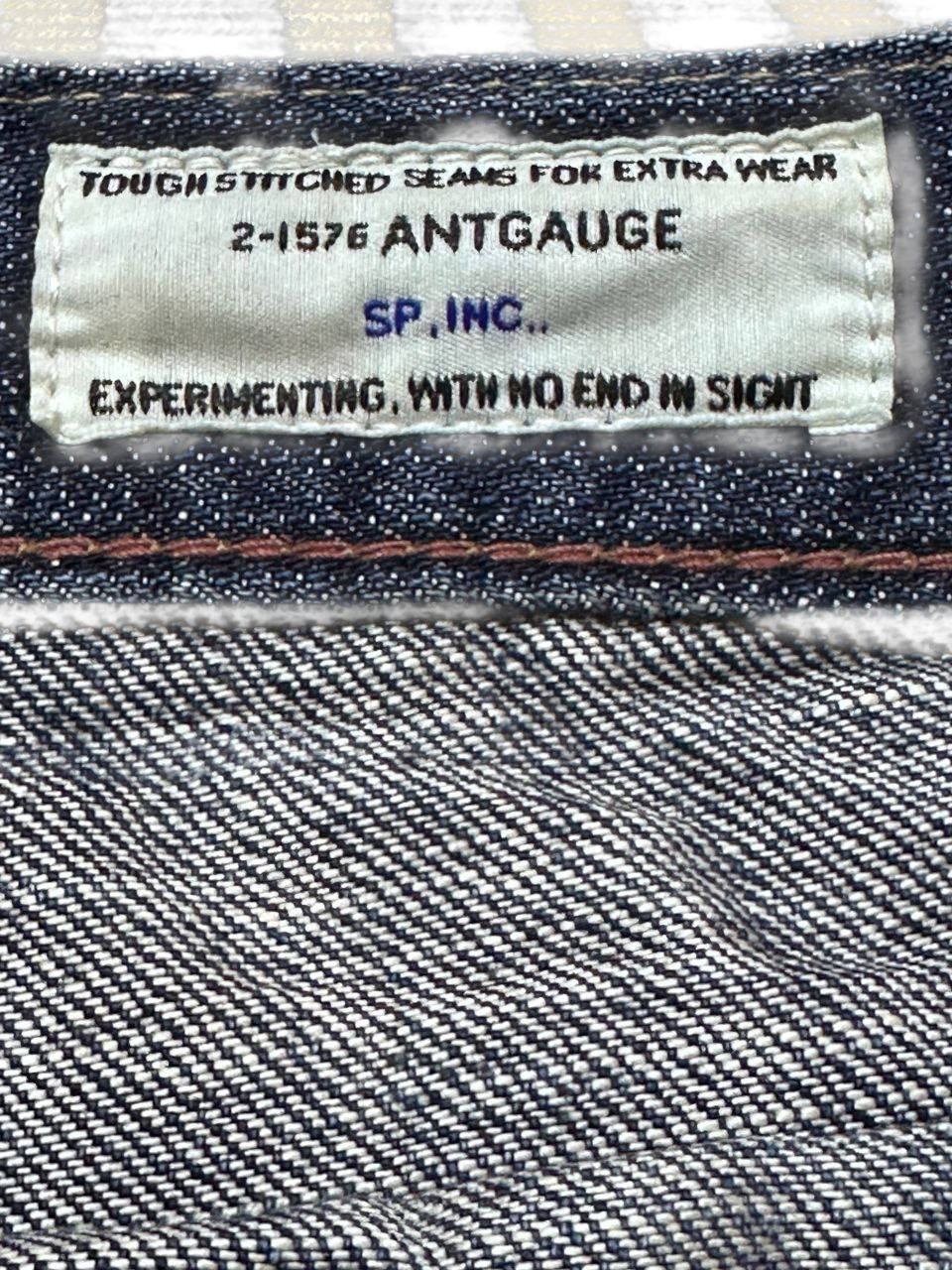 Kapital Vintage Antgauge Double Waist Grunge Denim Size US 31 - 6 Thumbnail
