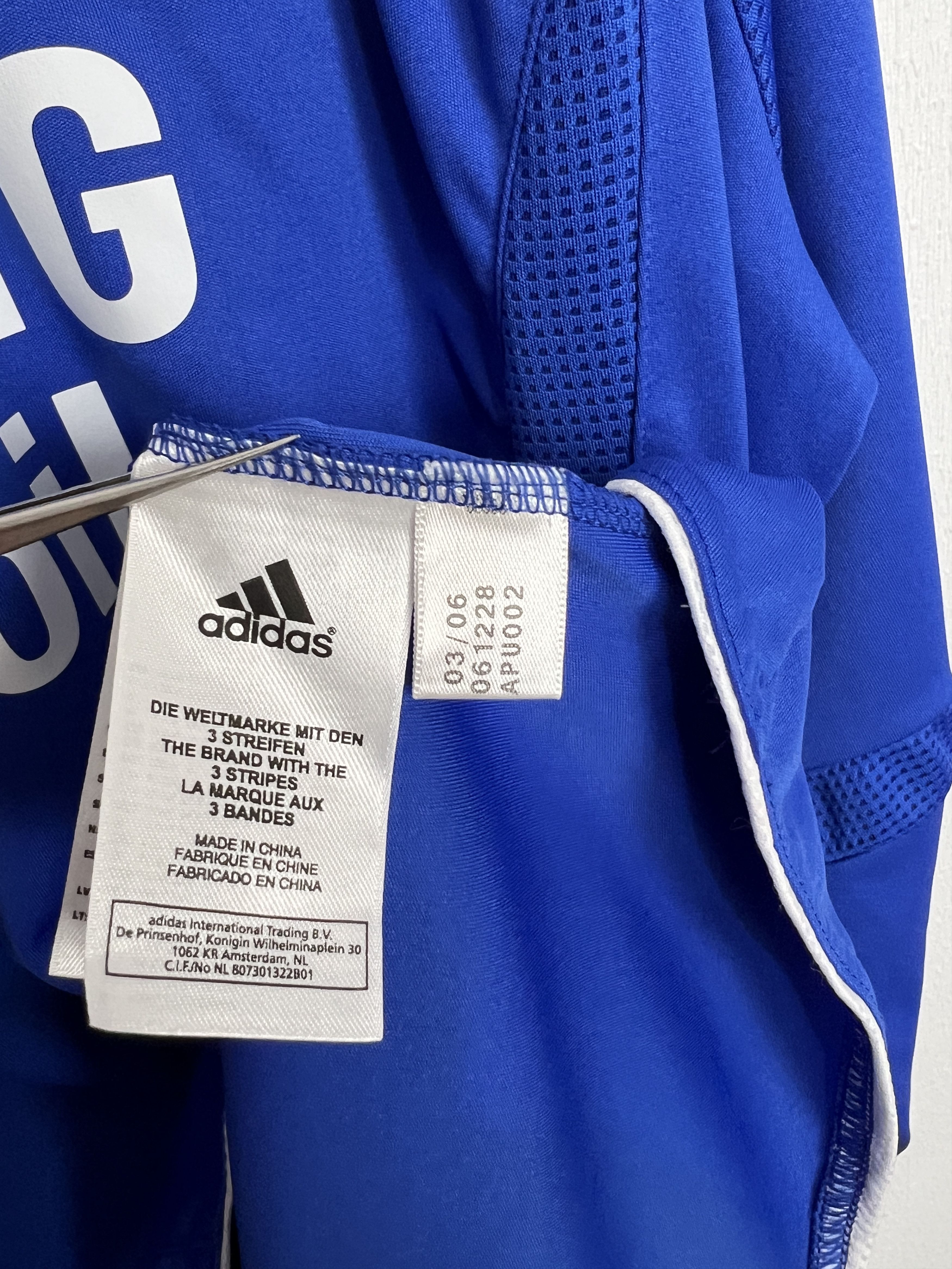 Adidas Chelsea Home football shirt Soccer Long Sleeve Jersey Trikot Size US XXL / EU 58 / 5 - 10 Thumbnail