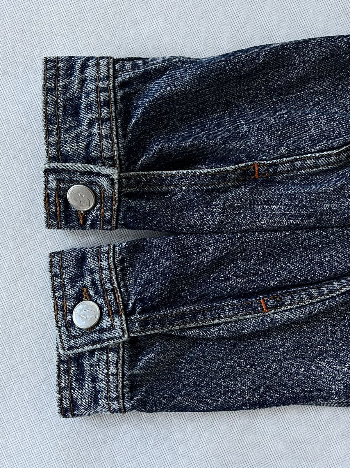 W&LT × Walter Van Beirendonck Walter Van Beirendonck W&LT Washed Denim Trucker Jacket Size S / US 4 / IT 40 - 8 Thumbnail