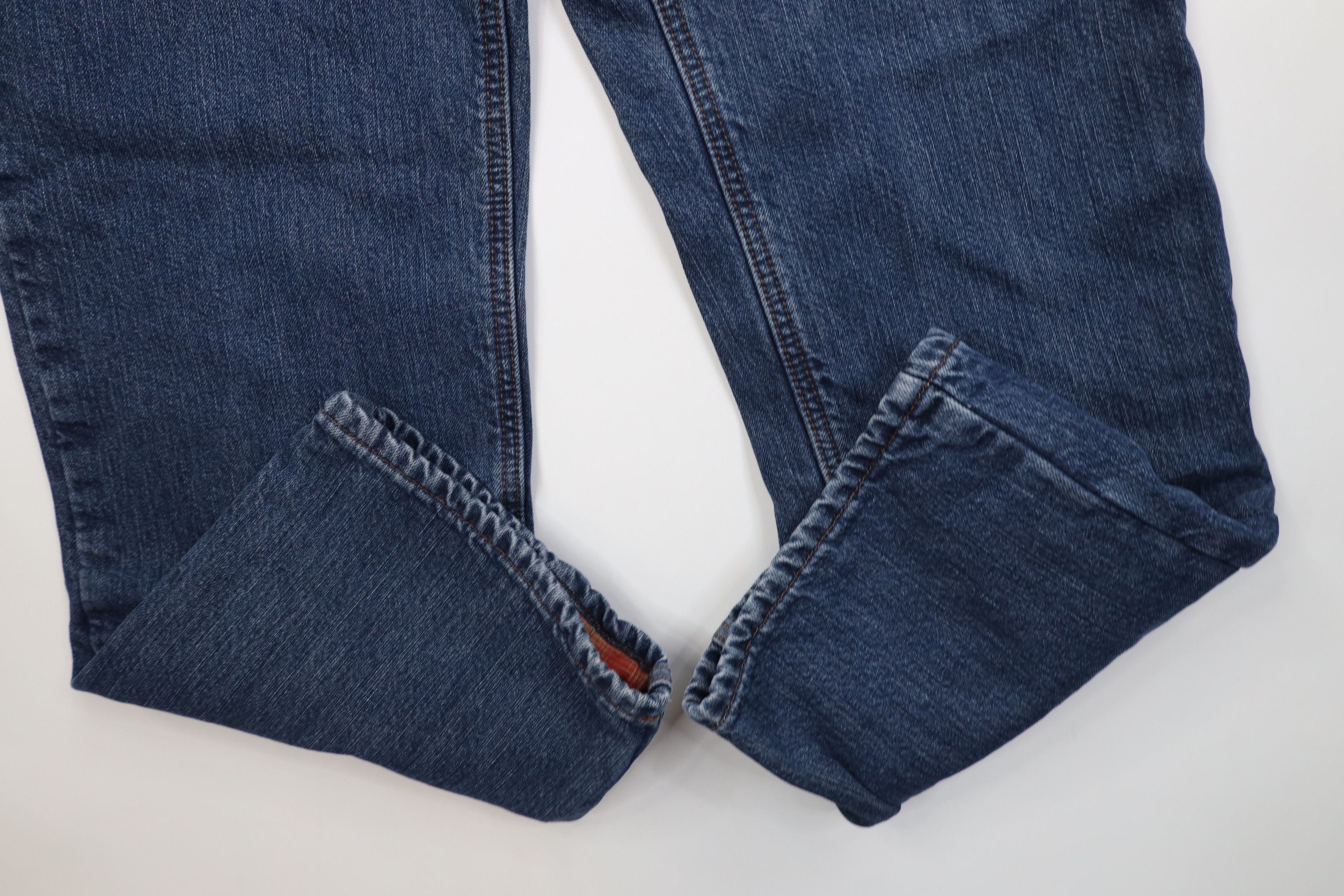 Carhartt Vintage Y2K Carhartt Flannel Lined Wide Leg Denim Jeans Blue Size 32" / US 10 / IT 46 - 6 Thumbnail