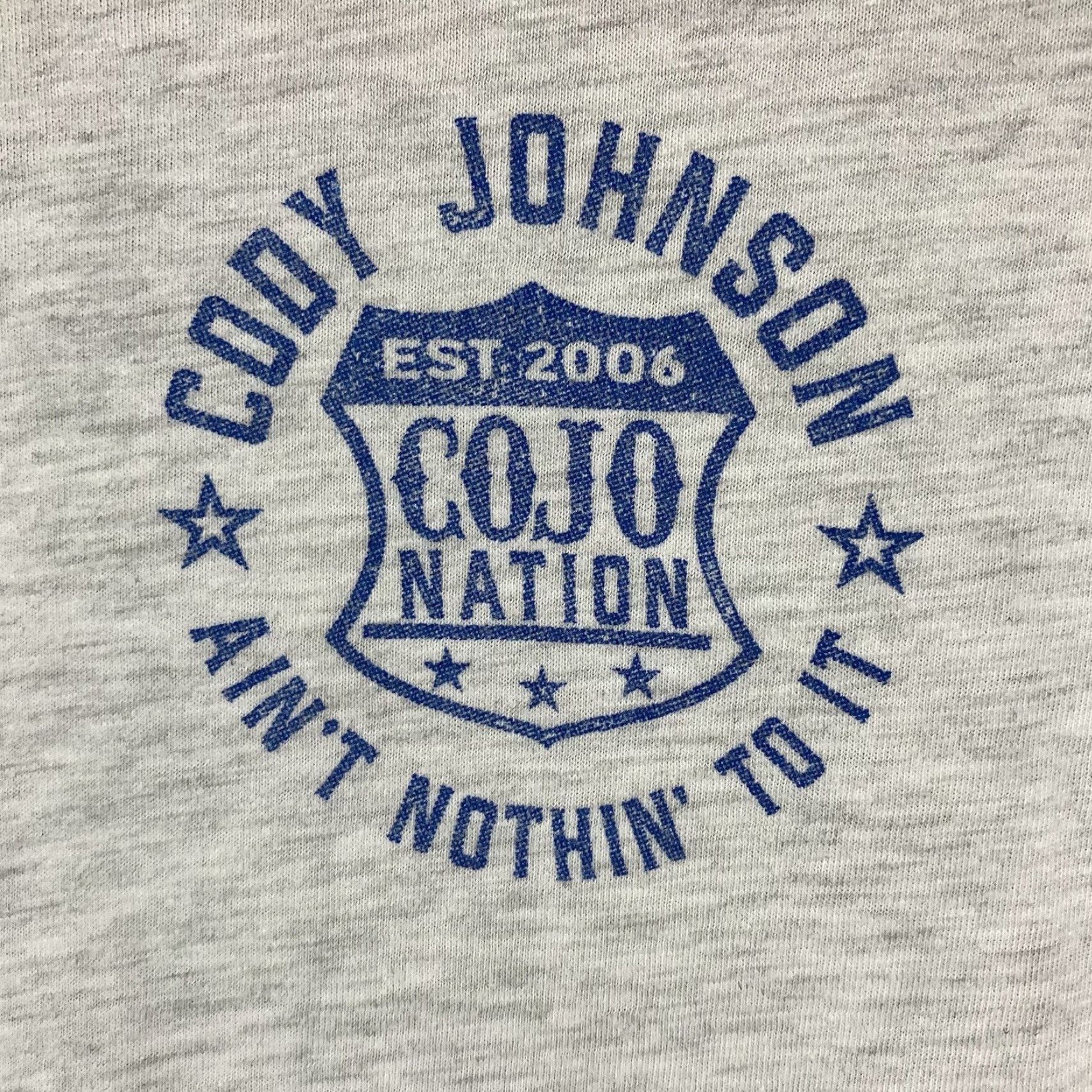 Doublet VINTAGE Cody Johnson Country Music T-Shirt Women Small Gray Graphic Short Sleeve All Seasons Size S / US 4 / IT 40 - 4 Thumbnail