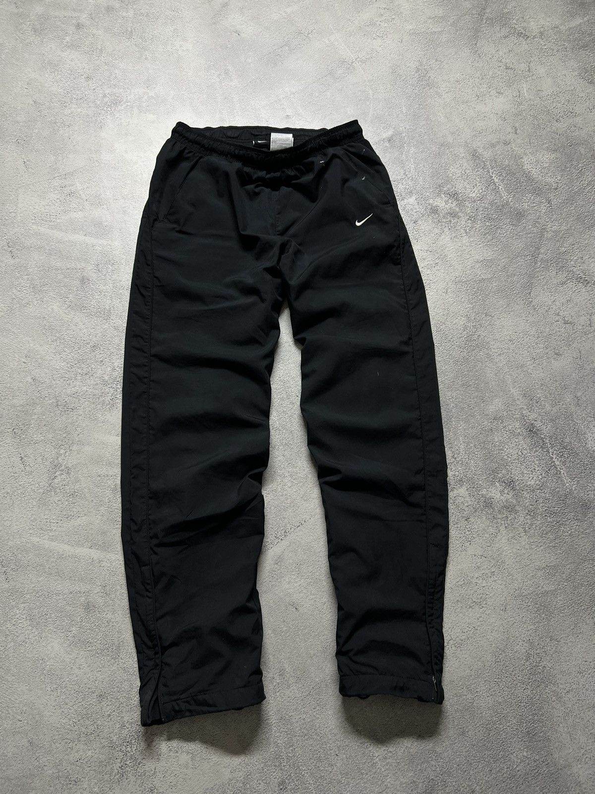 Nike × Vintage Vintage Y2K Nike Nylon Mini Swoosh Faded Pants 00’s Size US 32 / EU 48 - 4 Thumbnail