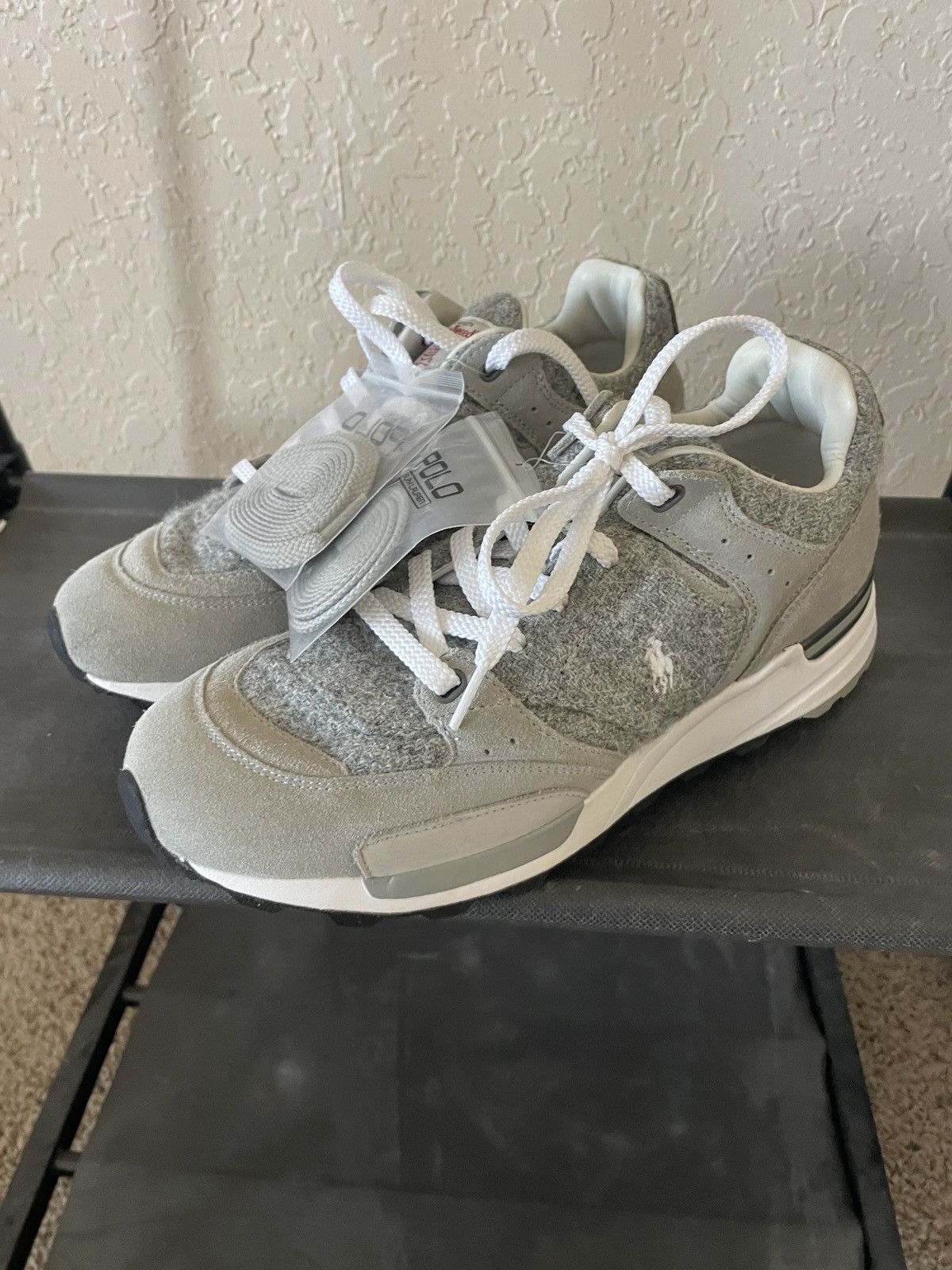 Polo Ralph Lauren Polo x Harris Tweed Trackstr 200-SK-LTL sneakers NWD Size US 9.5 / EU 42-43 - 7 Thumbnail