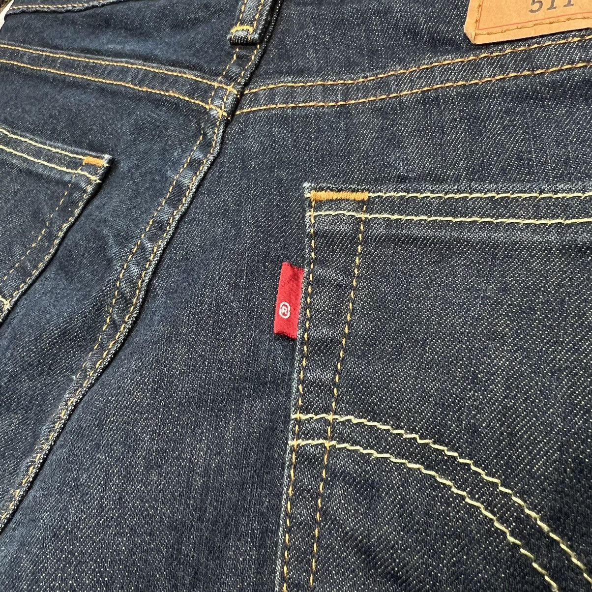Levi's Levis Jeans Blue 511 Slim Fit Denim Pants Casual Y2K Size US 29 - 11 Thumbnail