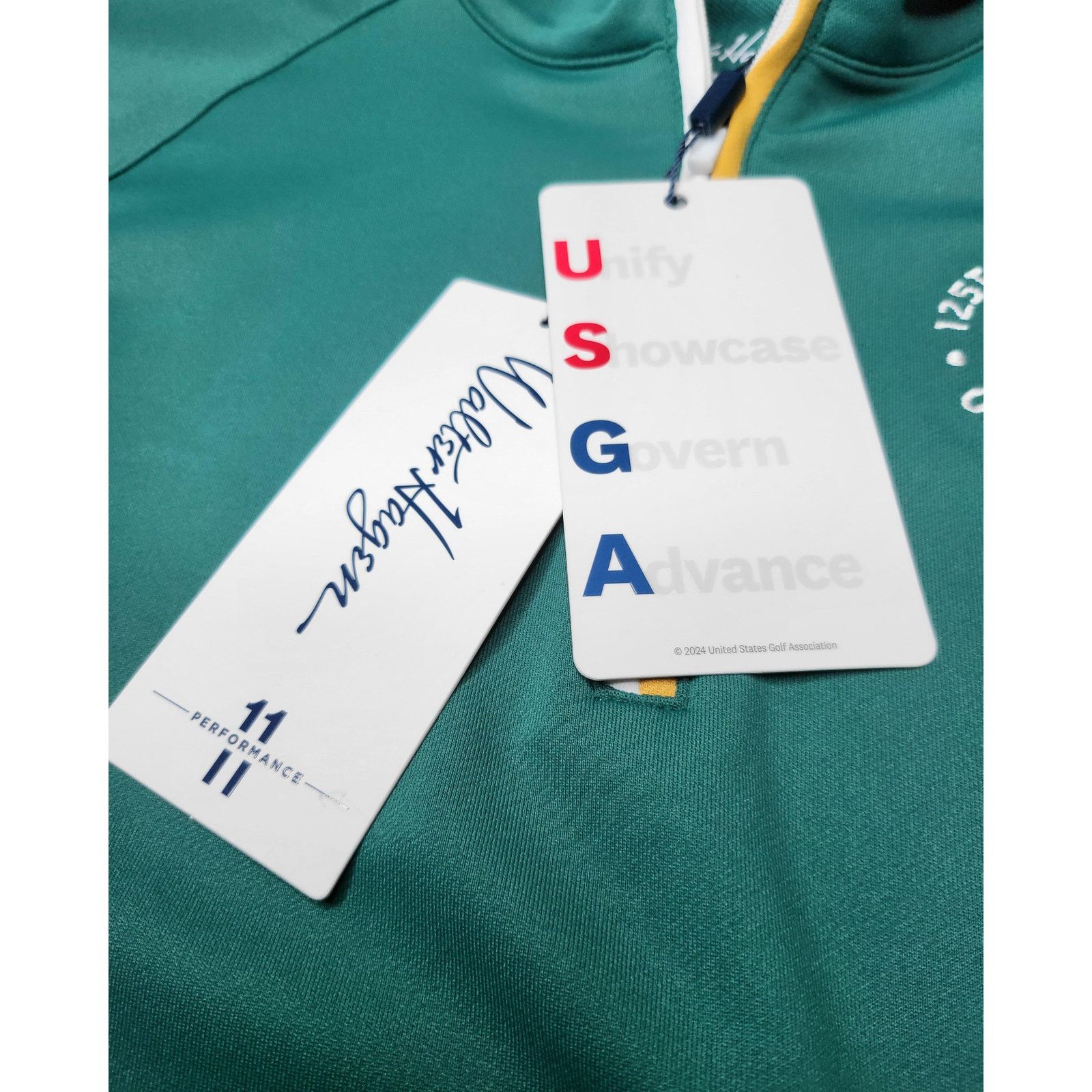 Other NWT 125th U.S. Open Oakmont Walter Hagen Pullover Polo Green Size M / US 6-8 / IT 42-44 - 4 Thumbnail