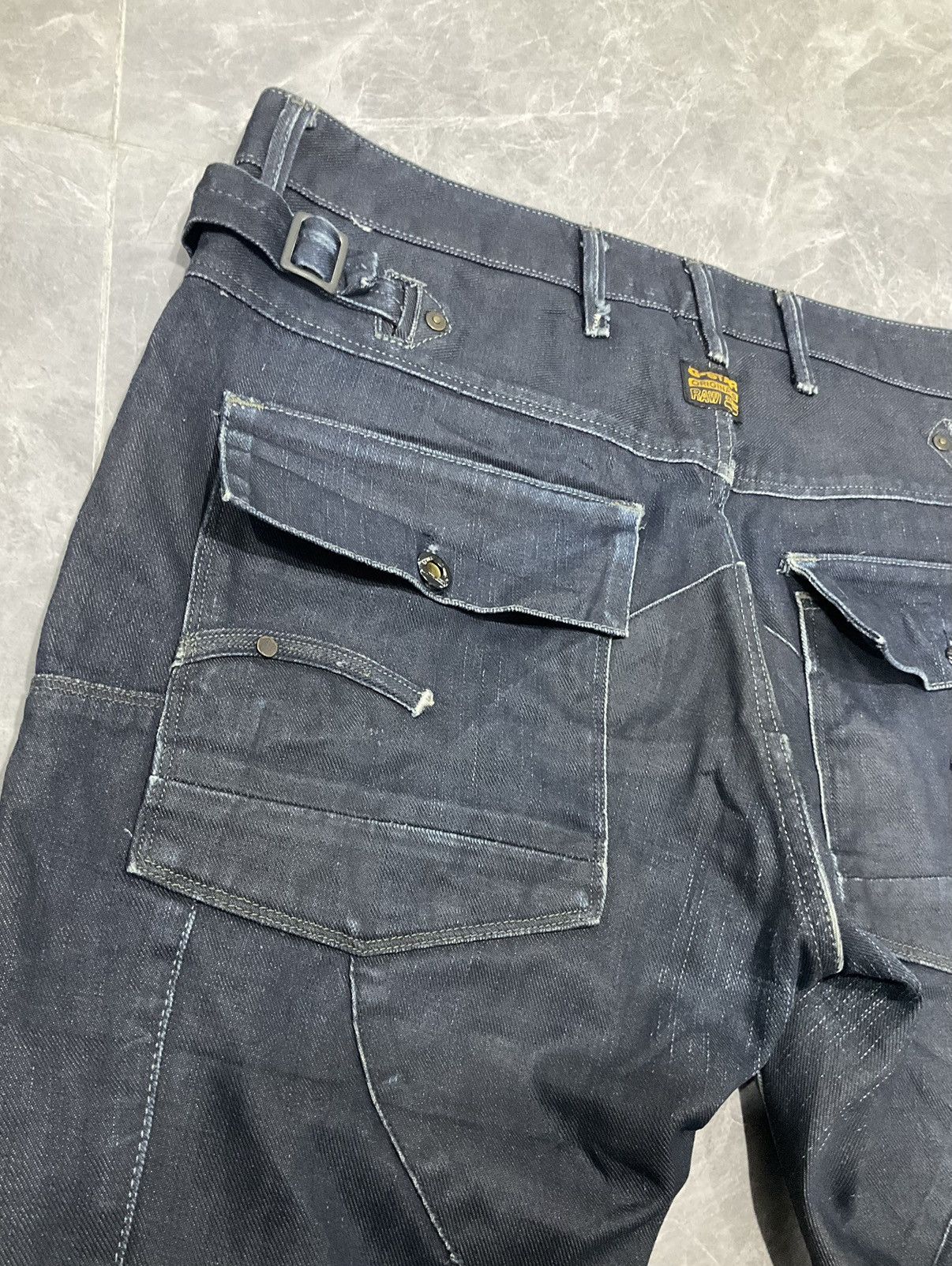 G-Star Rare Design G Star Raw R33/01 Denim Pants Size US 34 / EU 50 - 6 Thumbnail