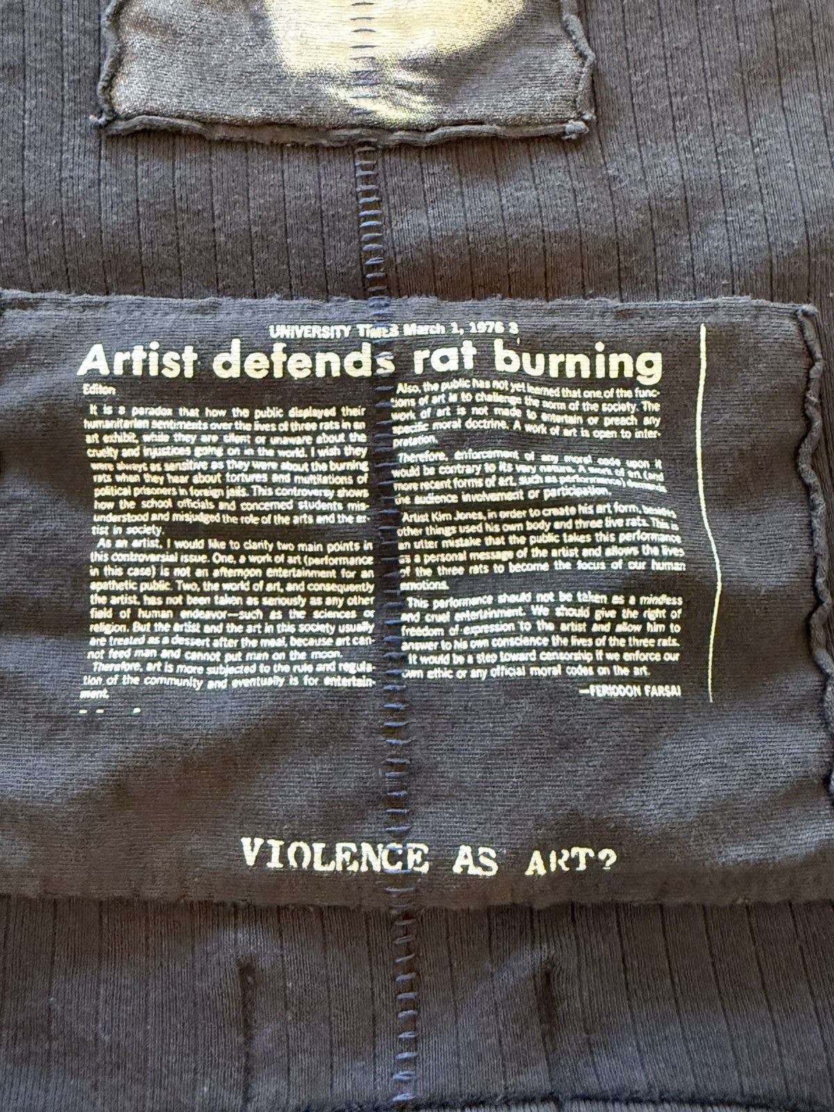 Enfants Riches Deprimes ERD ASSEMBLAGE SHIRT Size US XXL / EU 58 / 5 - 10 Thumbnail
