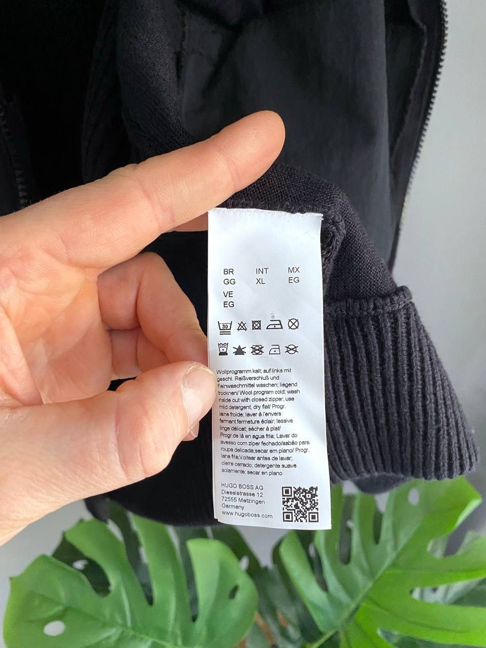 Hugo Boss Hugo Boss Kennsington Men's Blend Knitted Hooded Jacket, XL Size US XL / EU 56 / 4 - 19 Thumbnail
