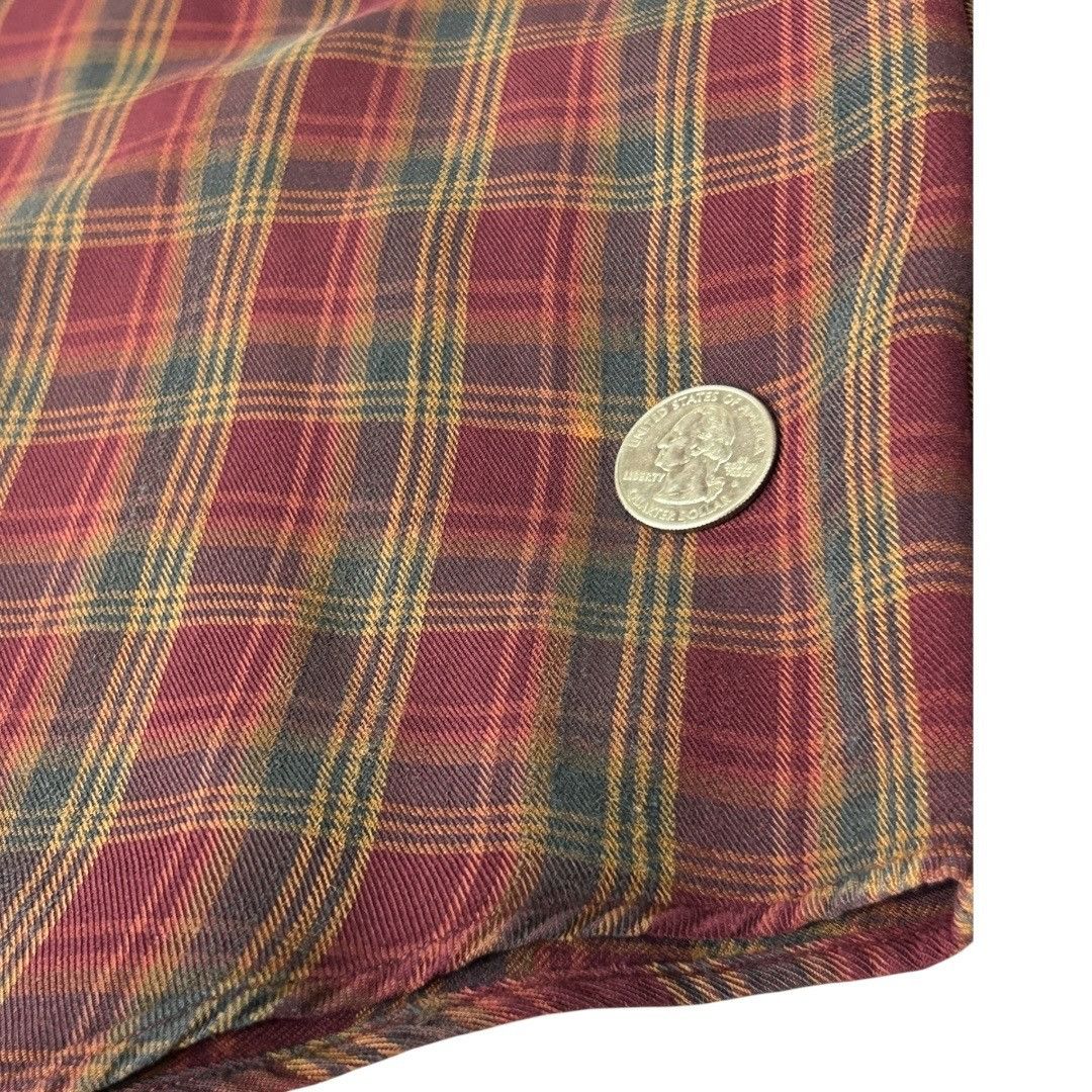 Polo Ralph Lauren Vintage 90s Polo Ralph Lauren Rayon Long Sleeve Plaid Button Size US XL / EU 56 / 4 - 7 Thumbnail