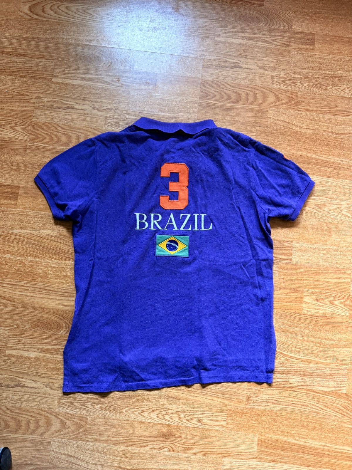 Polo Ralph Lauren Polo Ralph Lauren Brazil Polo Size US L / EU 52-54 / 3 - 2 Thumbnail