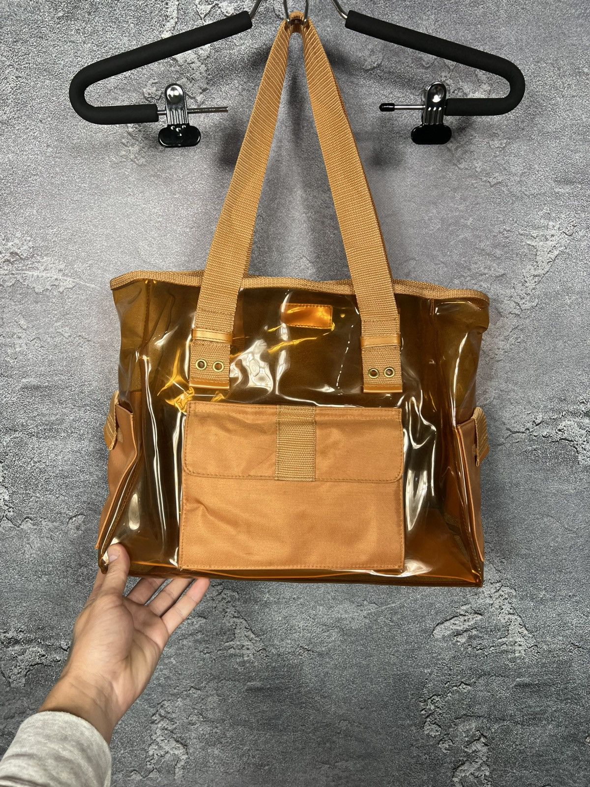 Christian Dior Monsieur Vintage Christian Dior Parfums Transparent Tote Bag Size ONE SIZE - 6 Thumbnail