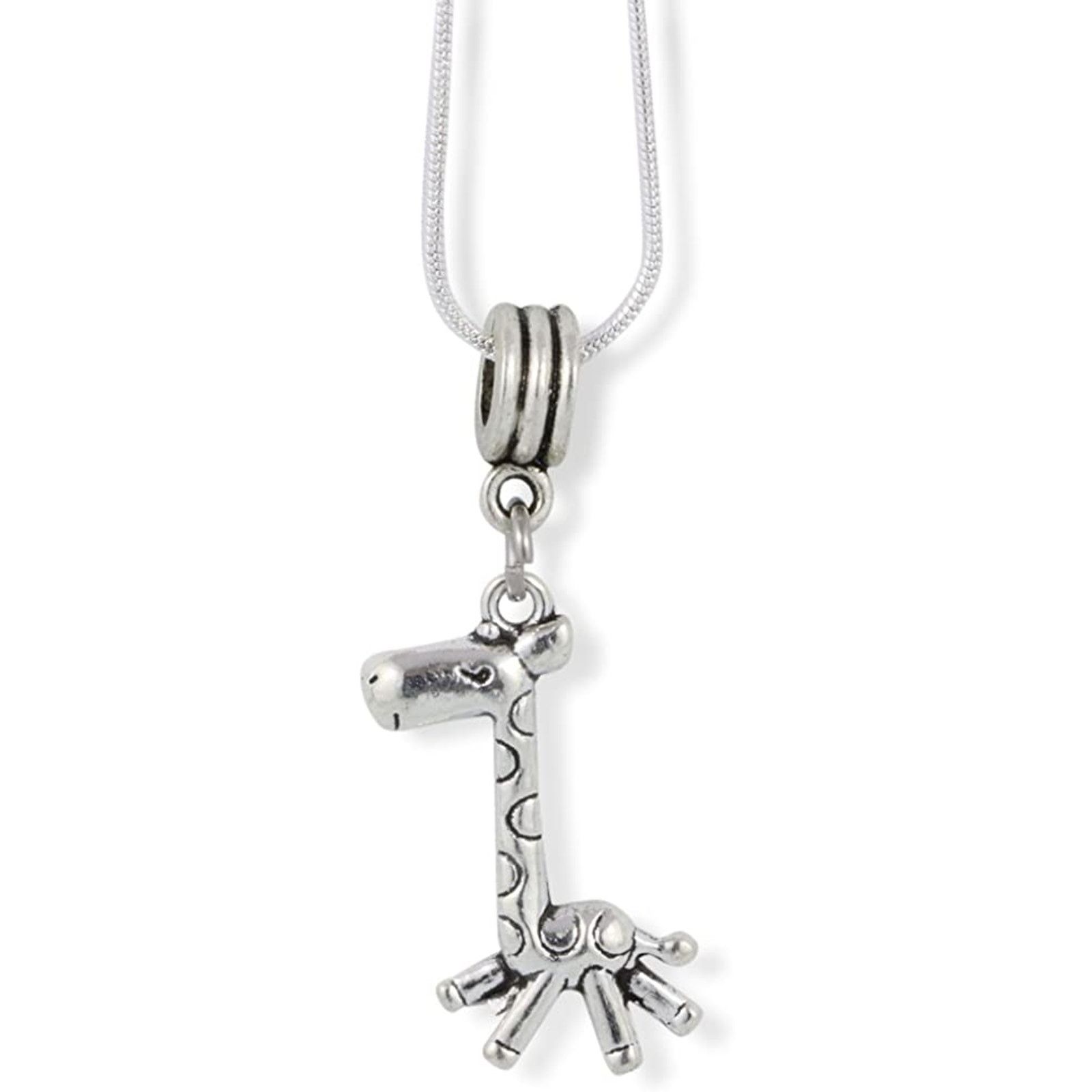 & Other Stories Giraffe (Cartoon Looking) Charm Snake Chain Necklace Size ONE SIZE - 1 Thumbnail