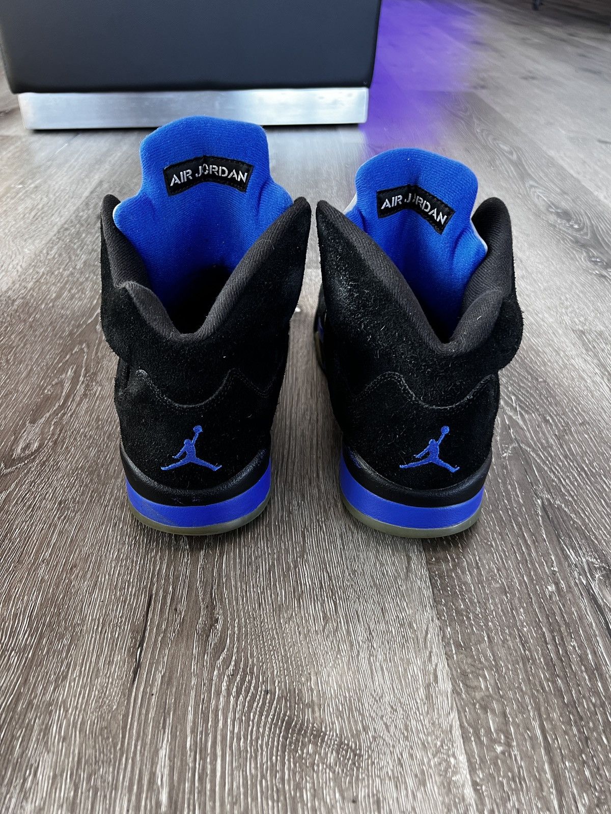 Jordan Brand Air Jordan 5 Retro “Racer Blue” **PRE-OWNED** REP. BOX Size US 12 / EU 45 - 4 Thumbnail