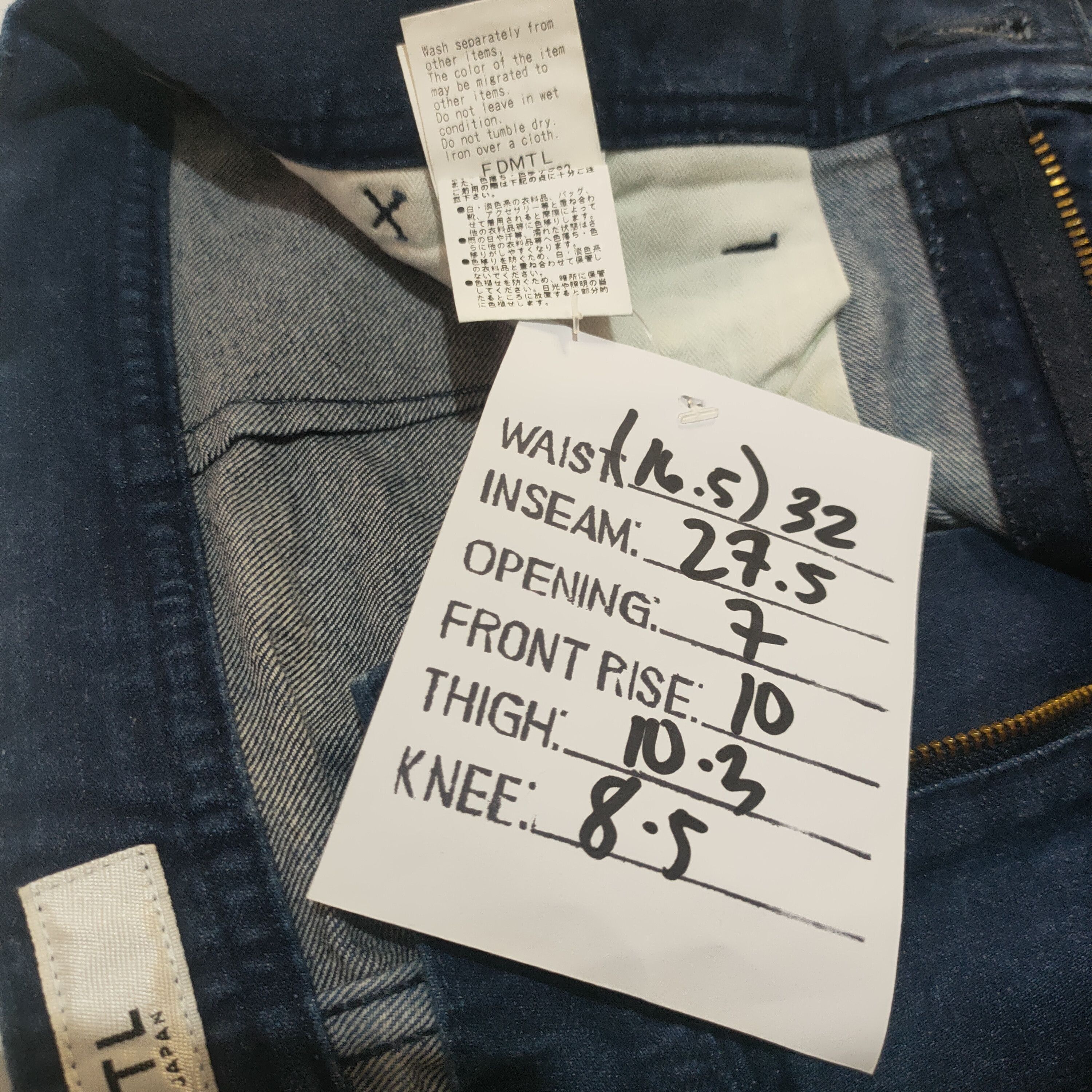 FDMTL × Japanese Brand FDMTL X JAPANESE BRAND DENIM Size US 32 / EU 48 - 13 Thumbnail