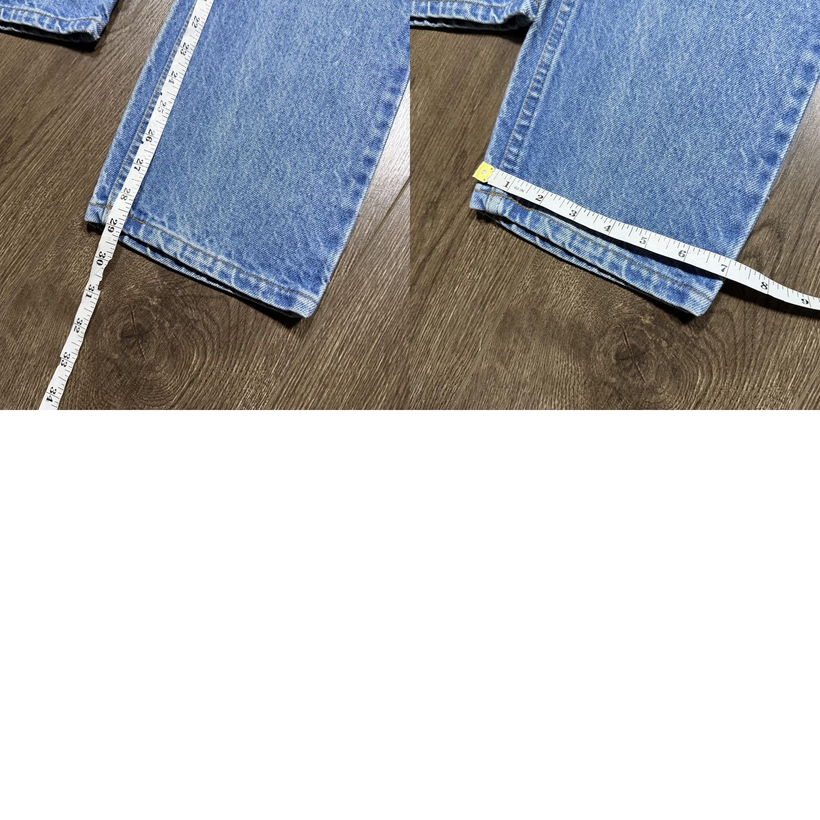Levi's VINTAGE Levi's 505 Jeans Men 30x30 Blue Light Wash Regular Straight Denim USA Jeans Size US 30 / EU 46 - 8 Thumbnail