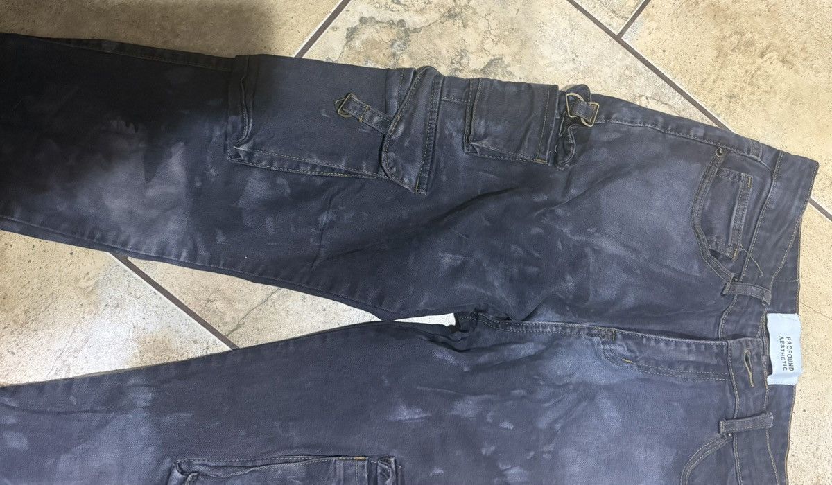 Profound Aesthetic Profound Aesthetic Zip Flair Jeans Size US 32 / EU 48 - 6 Thumbnail
