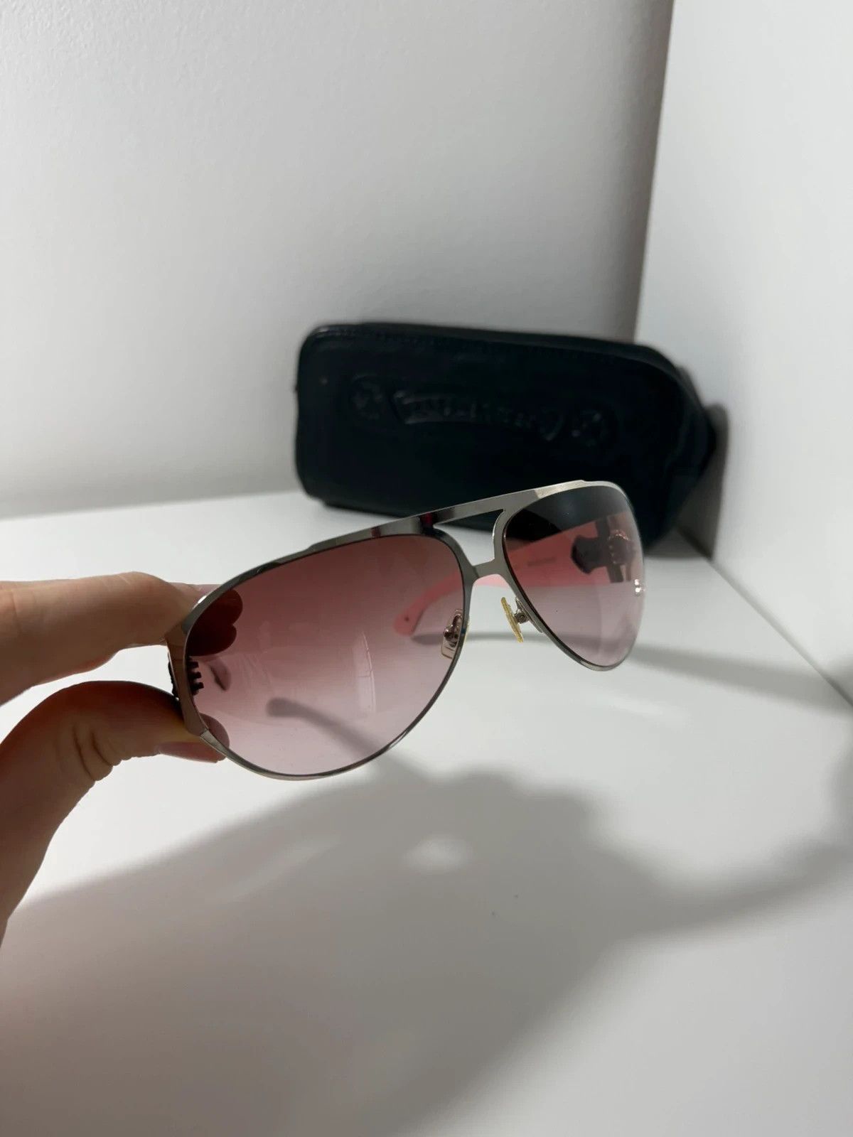 Chrome Hearts Chrome Hearts sunglasses archive vintage made in Japan Size ONE SIZE - 8 Thumbnail