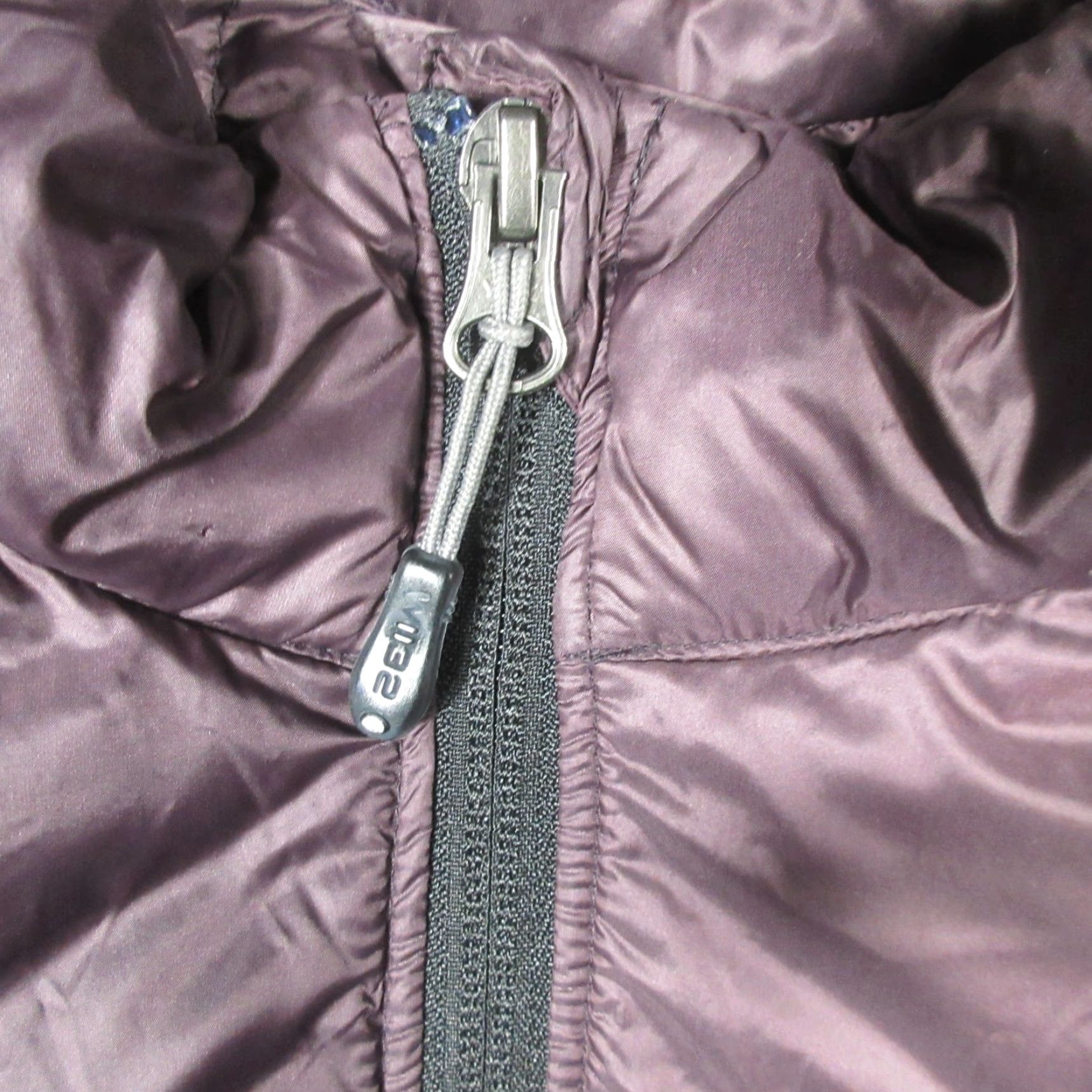 Vintage 32 Degrees Heat Down Puffer Jacket Women's L Purple Quilted Packable Full Zip Long Sleeve Mid-Length Winter Casual Outdoor Size L / US 10 / IT 46 - 4 Thumbnail