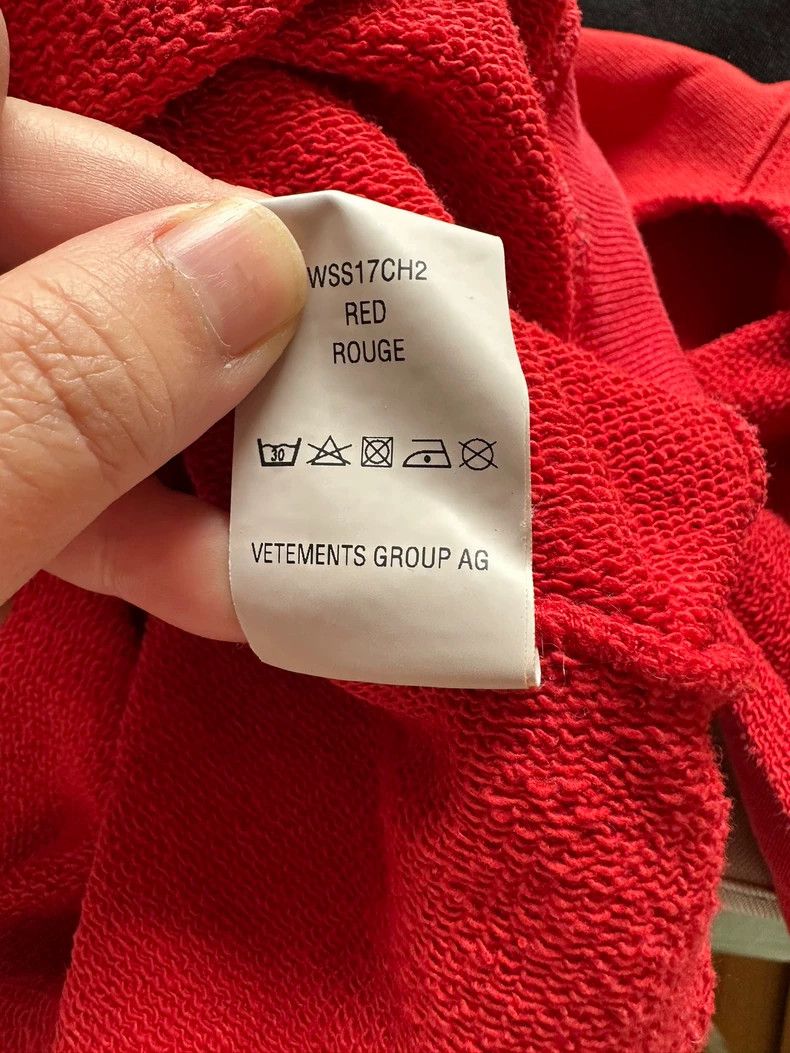 Vetements Vetements sweatshirt 2506-Nextarrow Size US XS / EU 42 / 0 - 5 Thumbnail